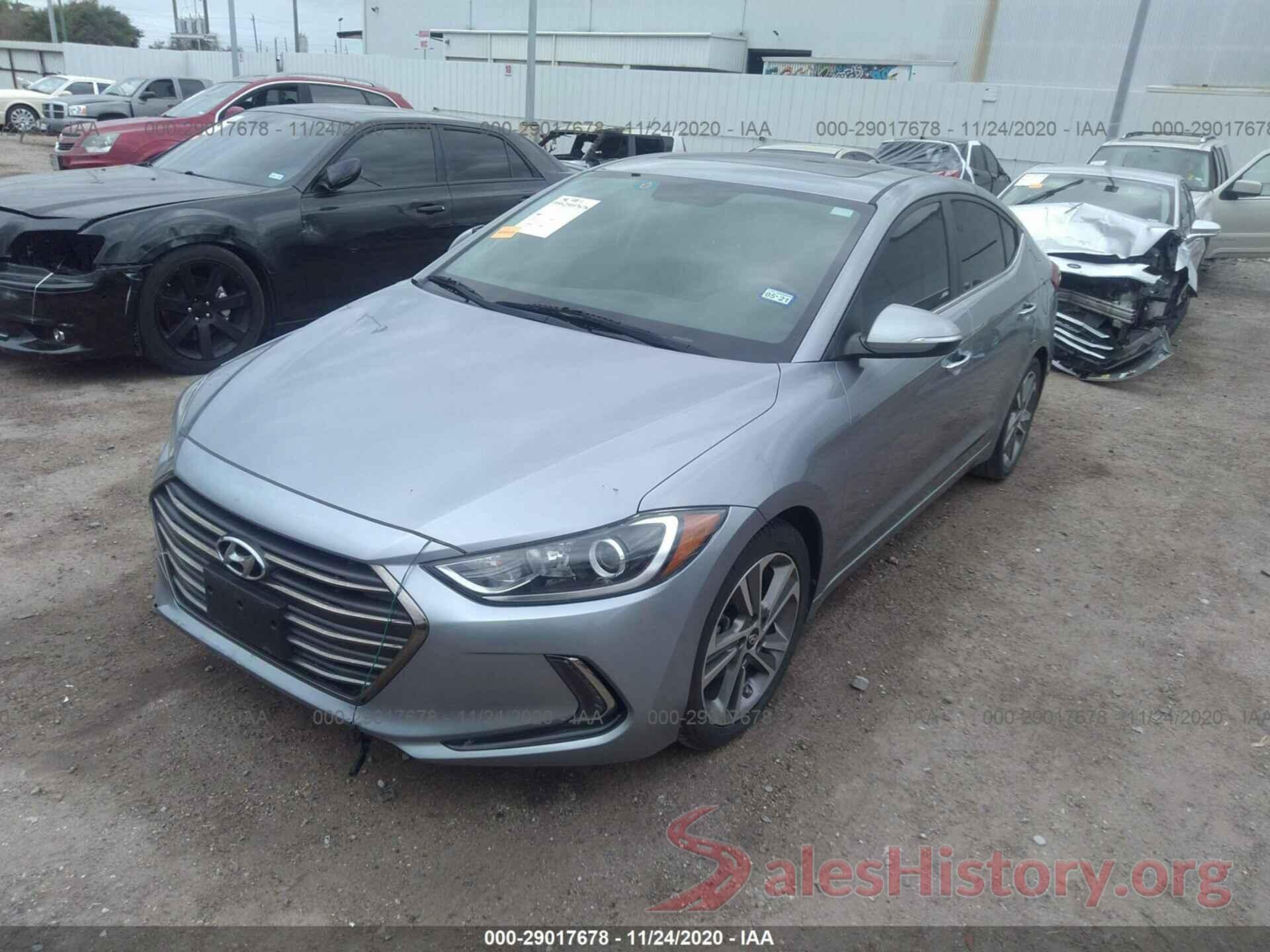 5NPD84LF2HH059017 2017 HYUNDAI ELANTRA