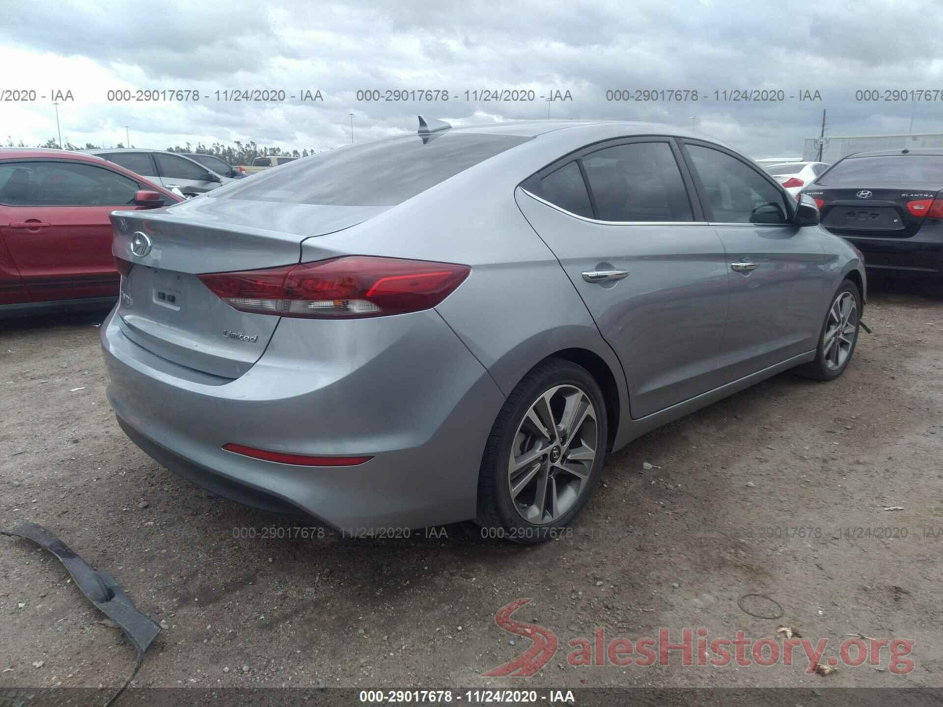 5NPD84LF2HH059017 2017 HYUNDAI ELANTRA