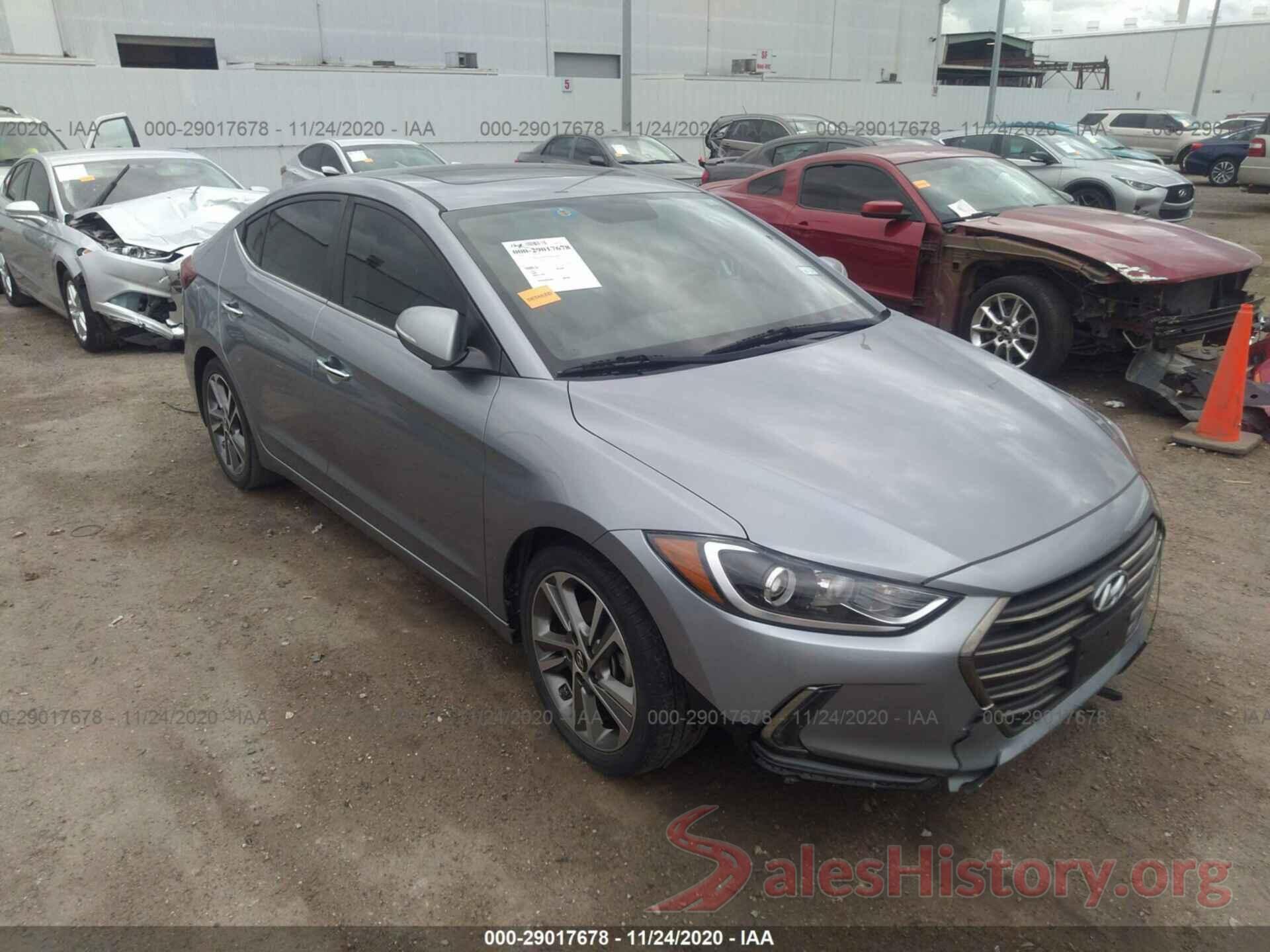 5NPD84LF2HH059017 2017 HYUNDAI ELANTRA