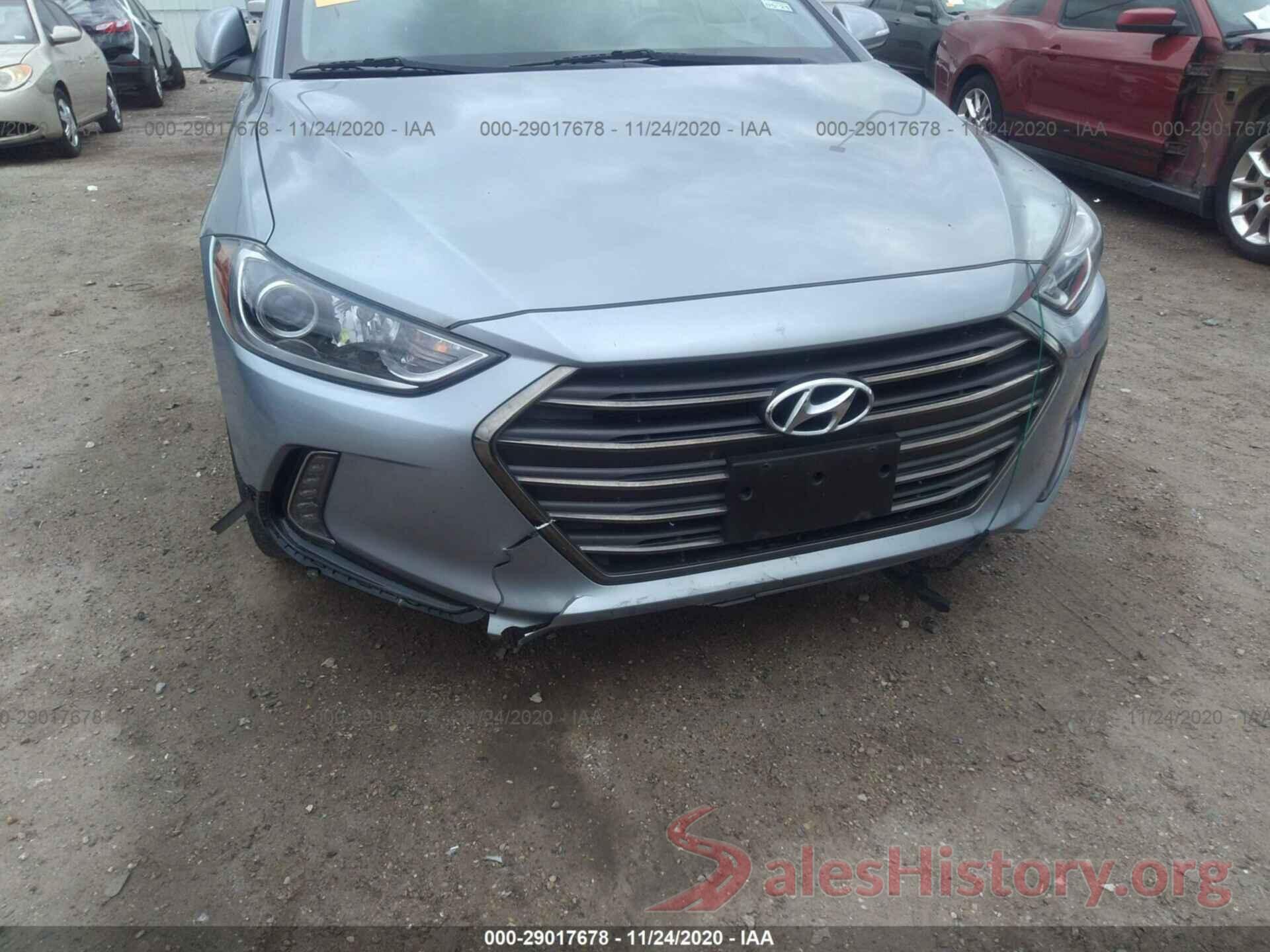 5NPD84LF2HH059017 2017 HYUNDAI ELANTRA