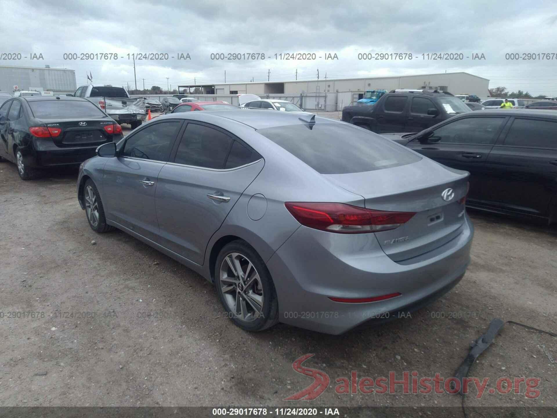 5NPD84LF2HH059017 2017 HYUNDAI ELANTRA