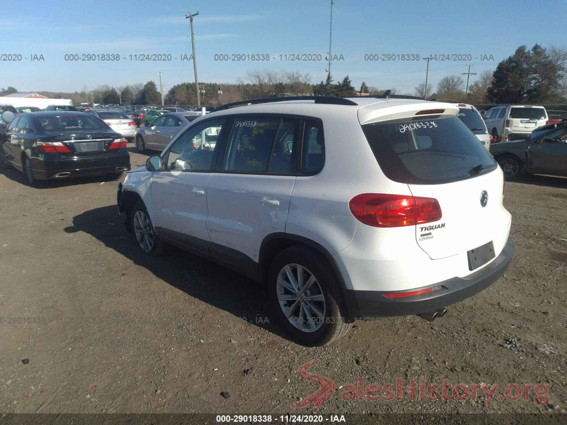 WVGAV7AX6HK046583 2017 VOLKSWAGEN TIGUAN