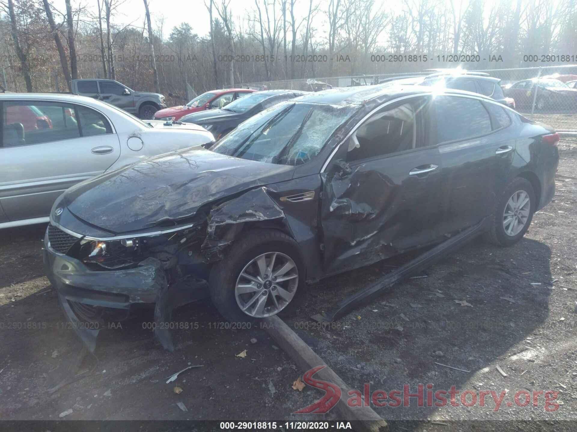 KNAGT4L38G5107584 2016 KIA OPTIMA