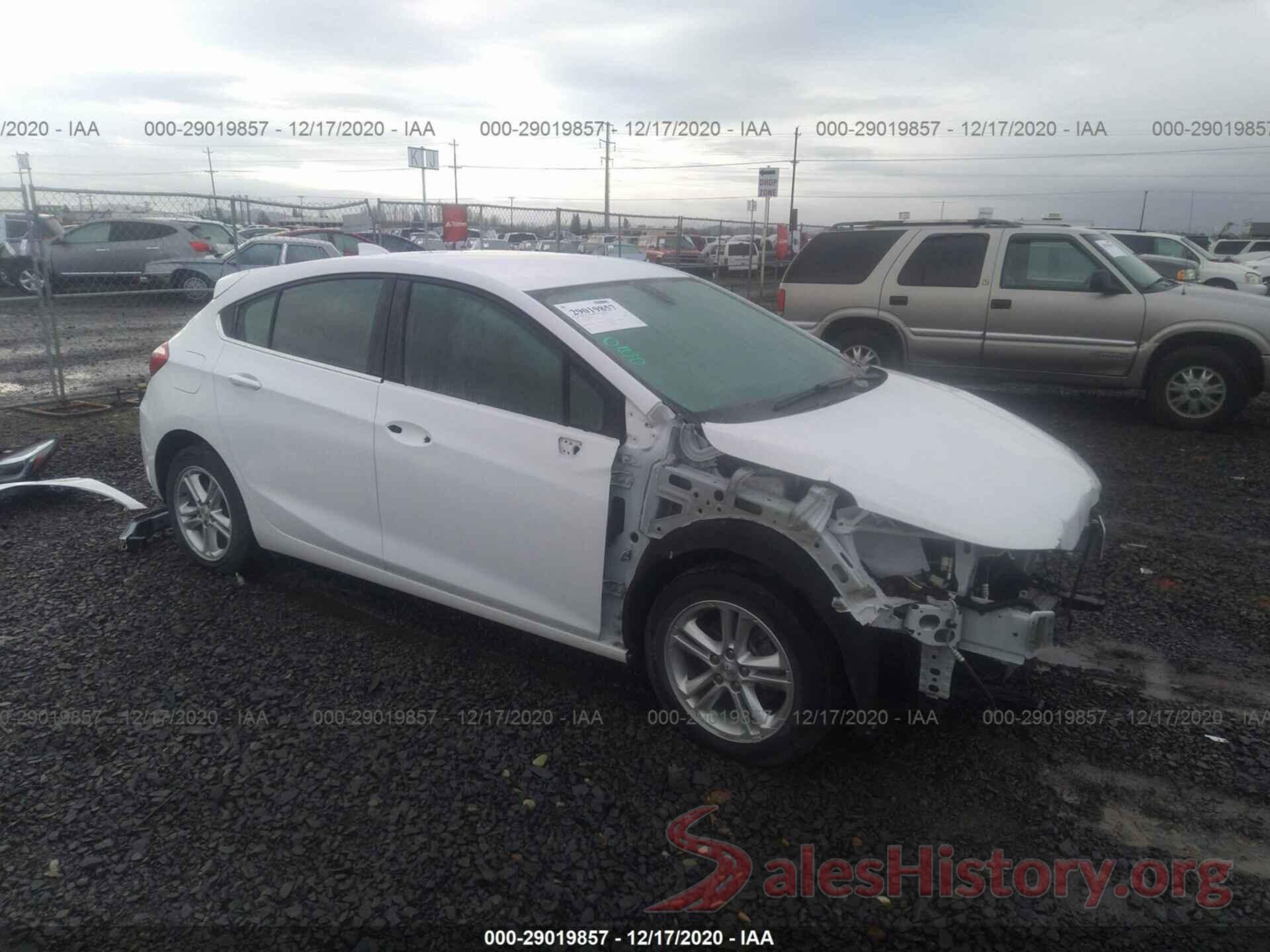 3G1BE6SM2JS593070 2018 CHEVROLET CRUZE