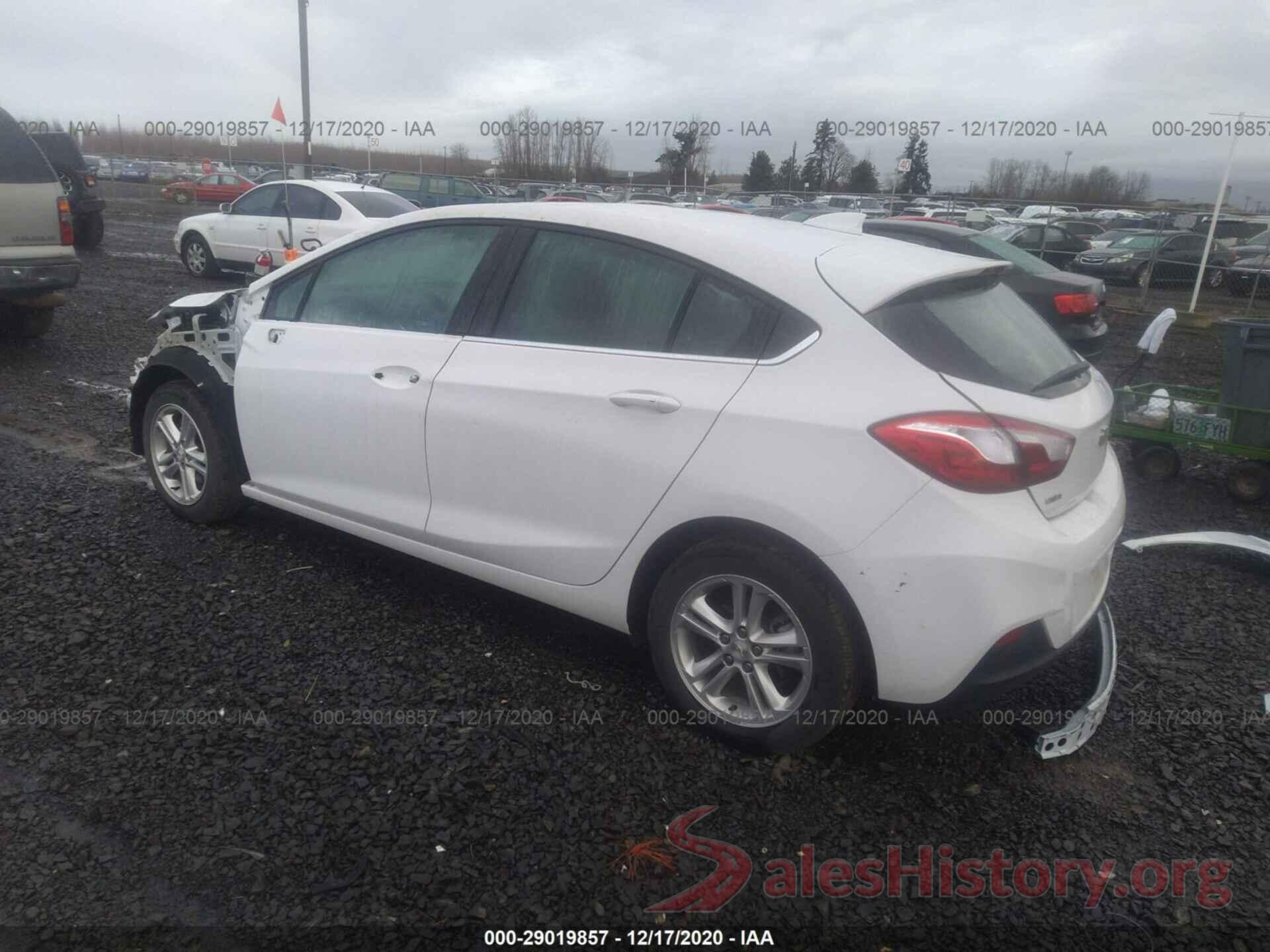 3G1BE6SM2JS593070 2018 CHEVROLET CRUZE