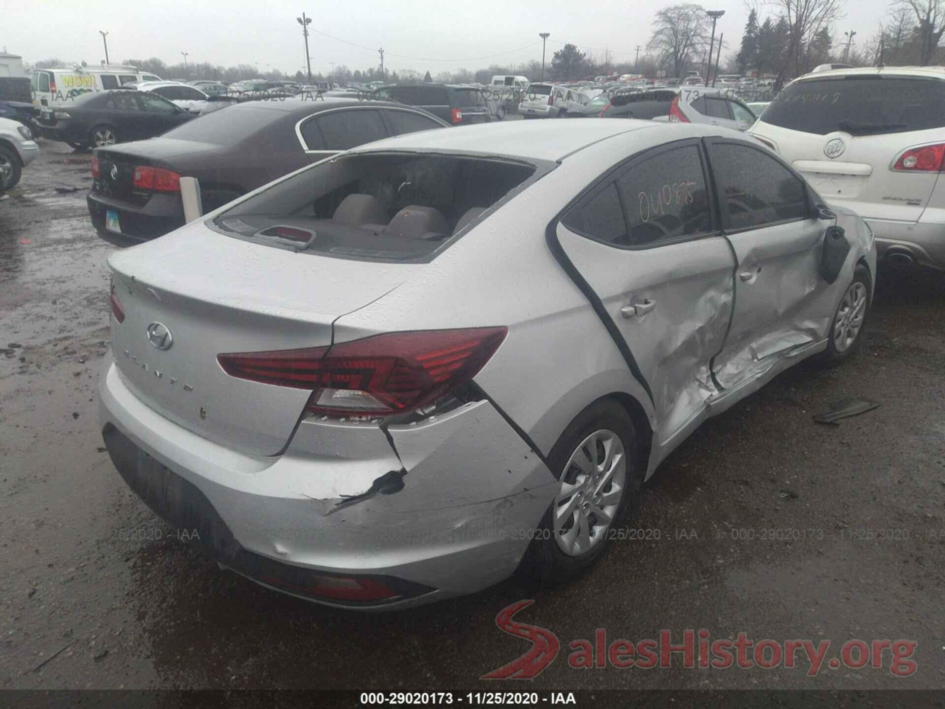 5NPD74LF3KH453300 2019 HYUNDAI ELANTRA