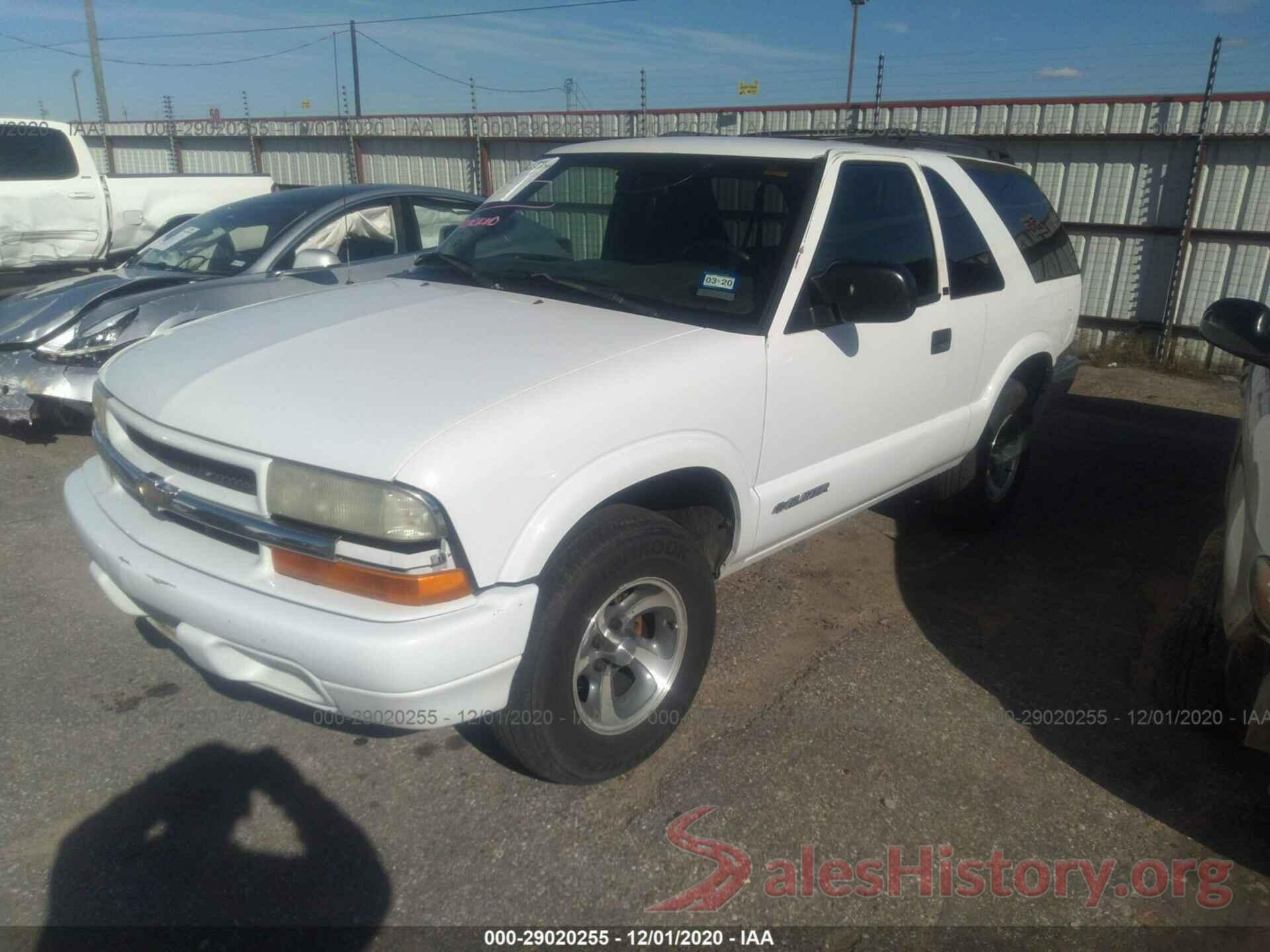 1GNCS18XX3K147165 2003 CHEVROLET BLAZER