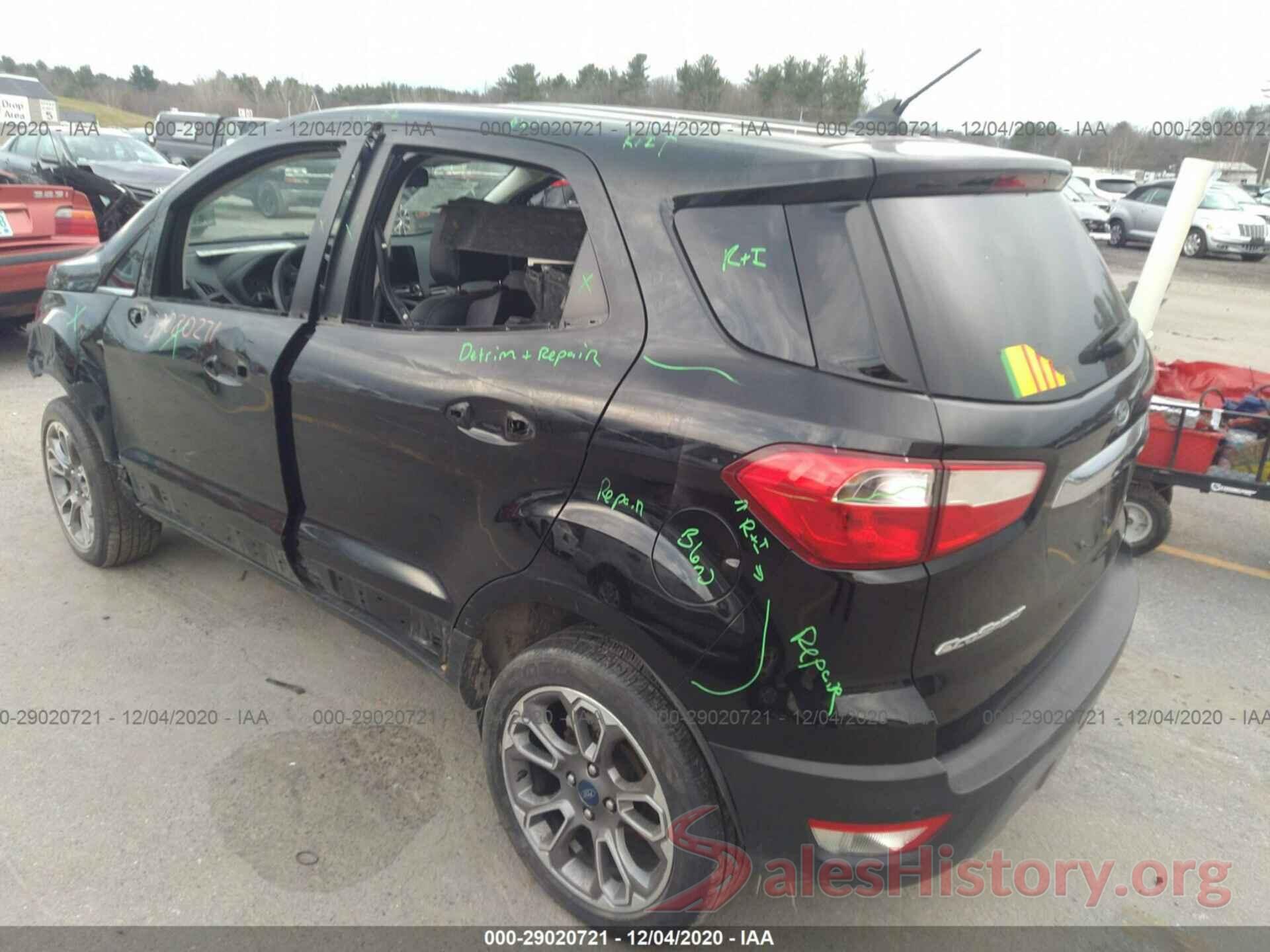 MAJ6P1WL1JC187610 2018 FORD ECOSPORT