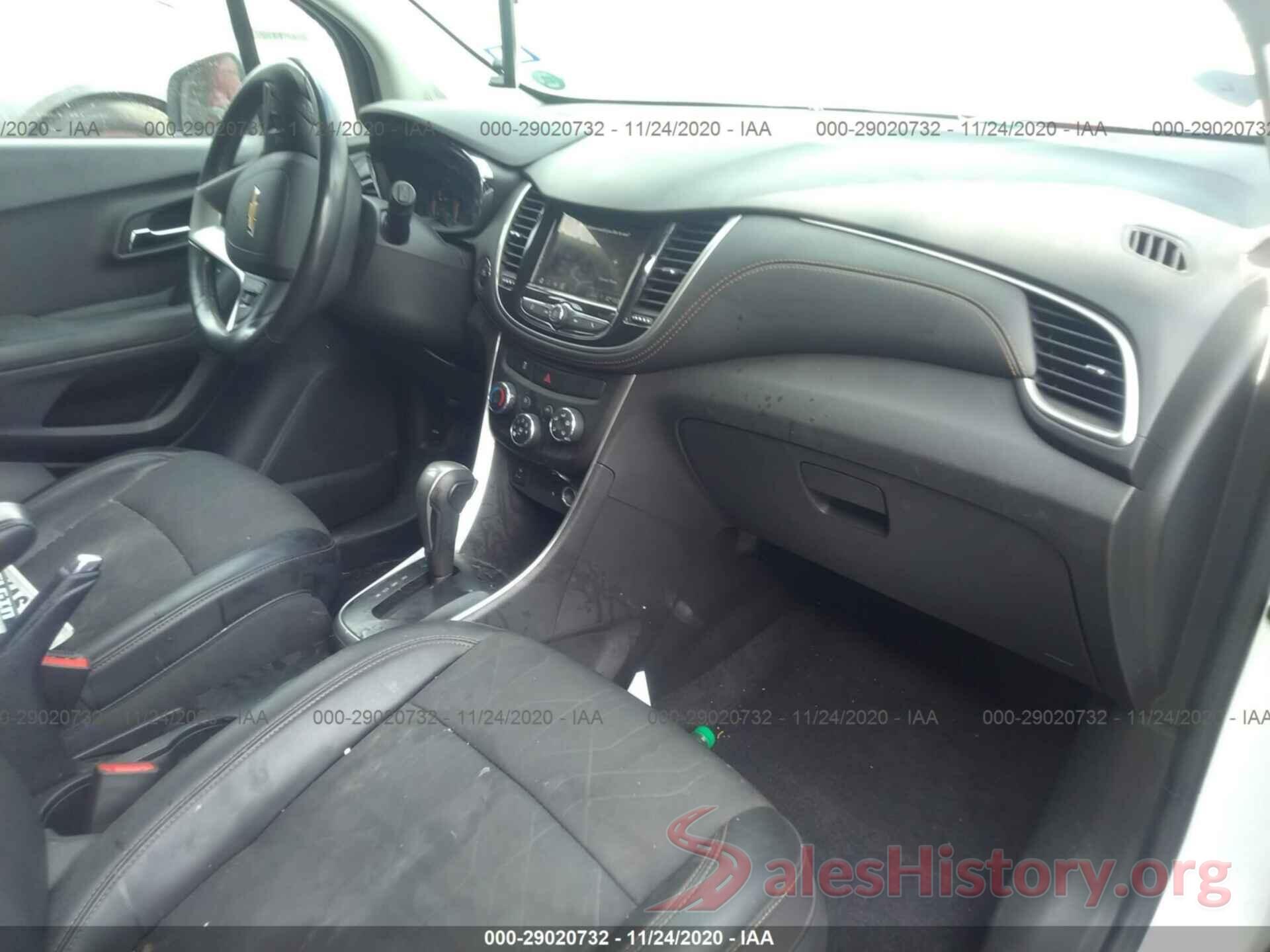 KL7CJLSB5KB888291 2019 CHEVROLET TRAX