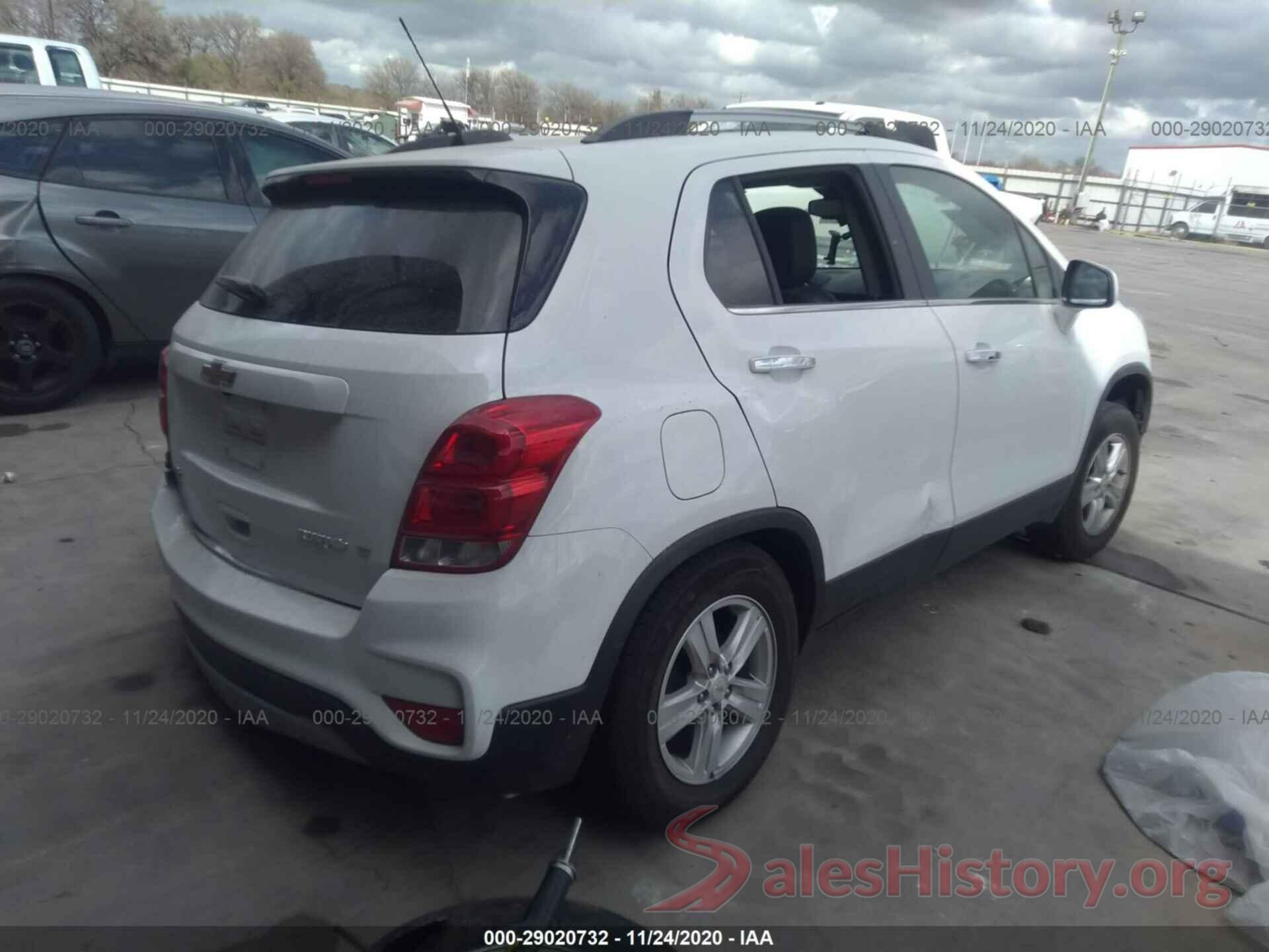 KL7CJLSB5KB888291 2019 CHEVROLET TRAX