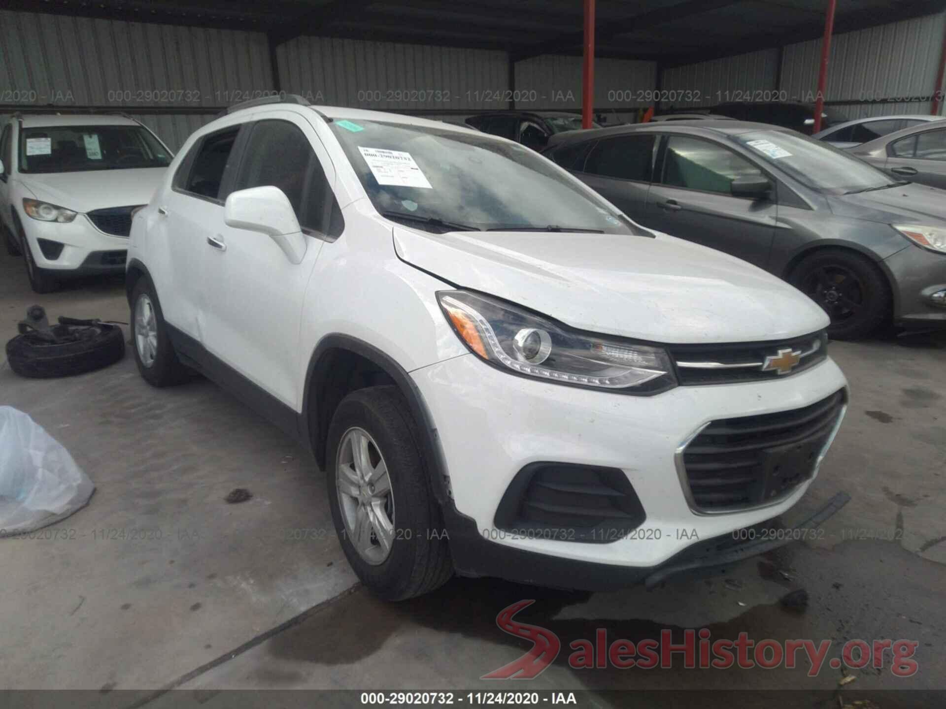 KL7CJLSB5KB888291 2019 CHEVROLET TRAX