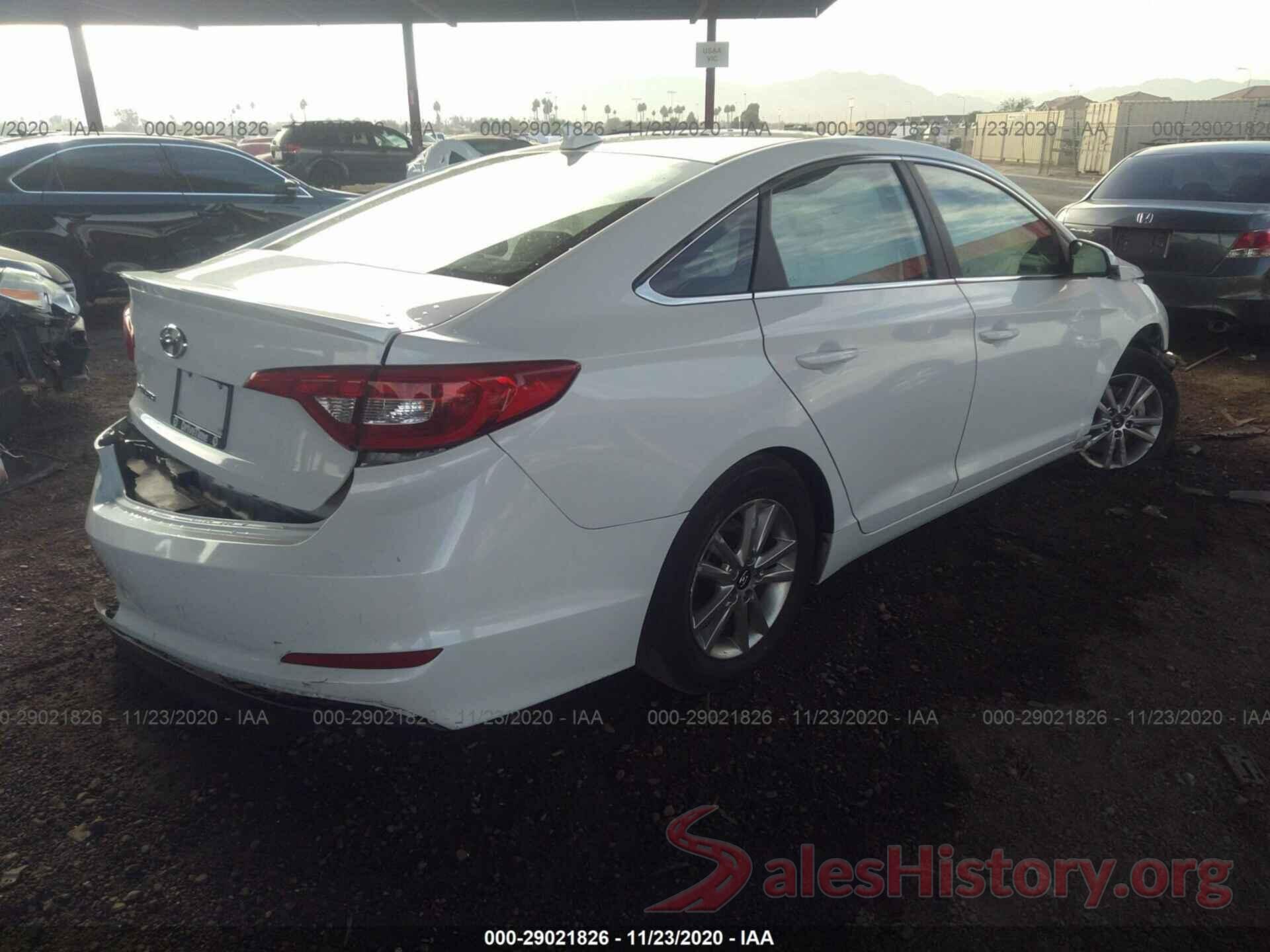 5NPE24AF5HH561755 2017 HYUNDAI SONATA