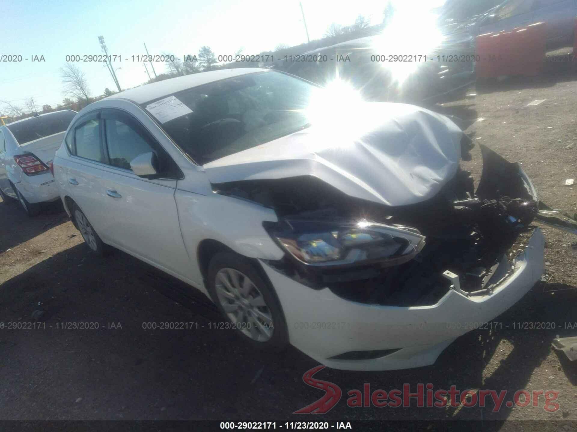 3N1AB7AP0GY213102 2016 NISSAN SENTRA