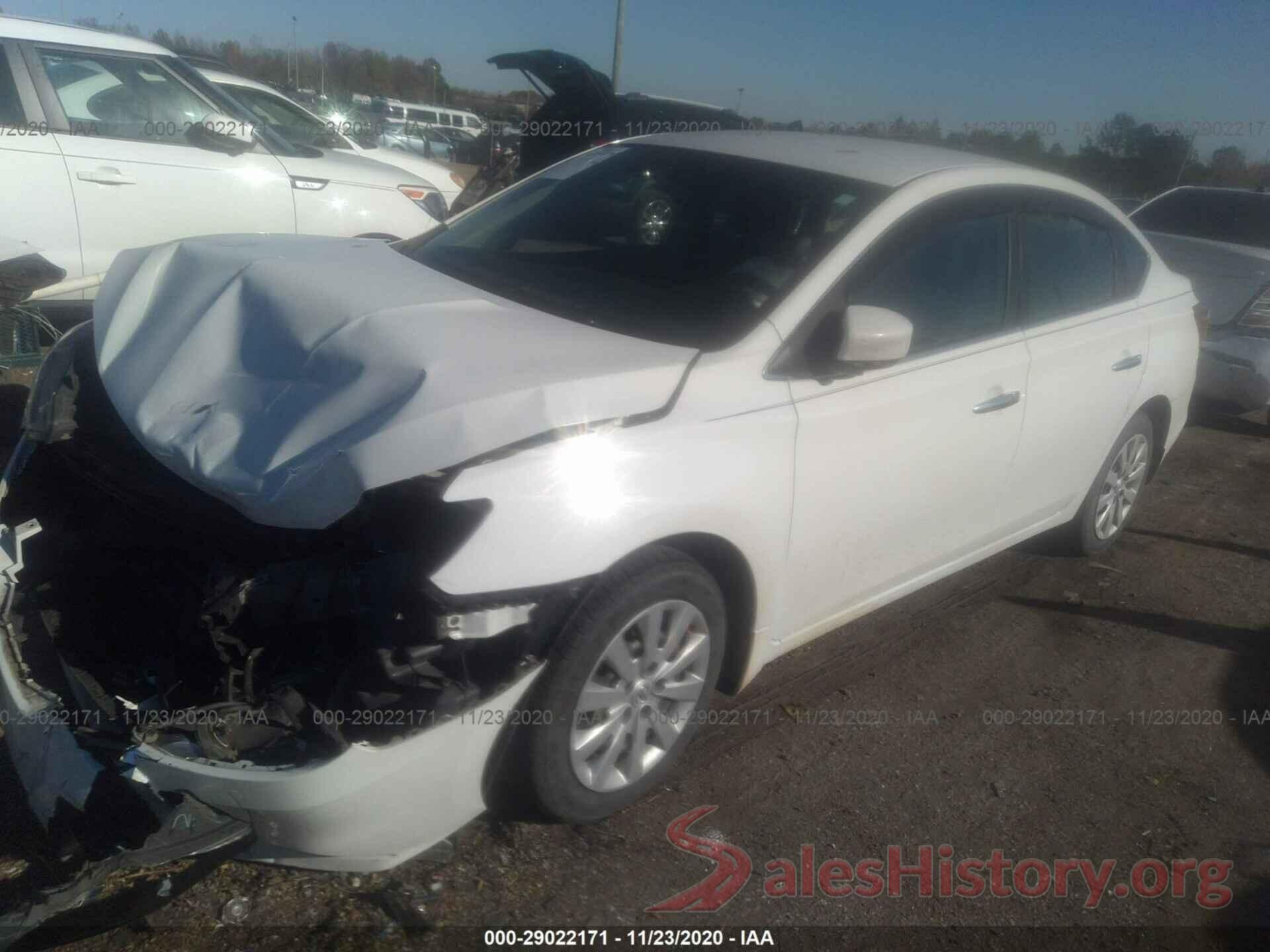 3N1AB7AP0GY213102 2016 NISSAN SENTRA