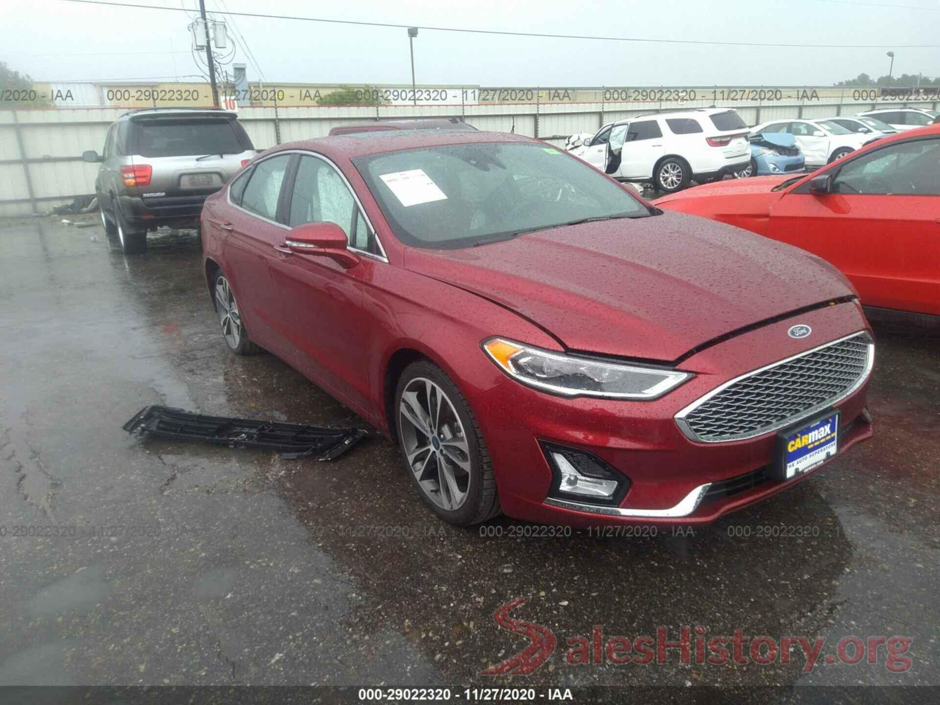 3FA6P0D9XKR187125 2019 FORD FUSION