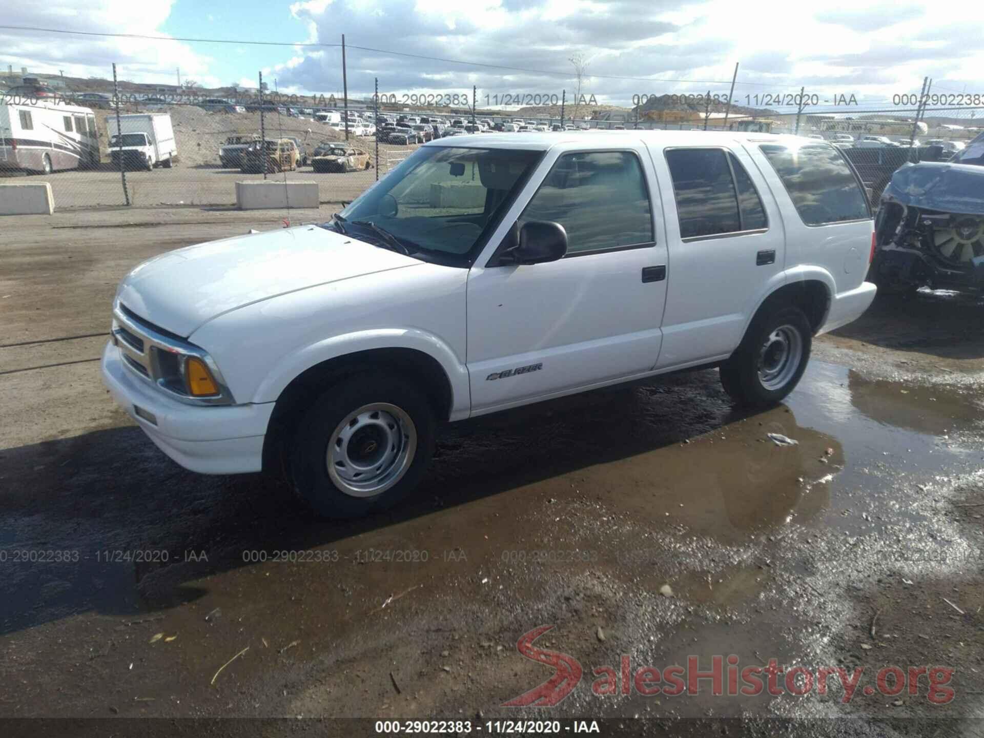 1GNCS13W9V2244388 1997 CHEVROLET BLAZER