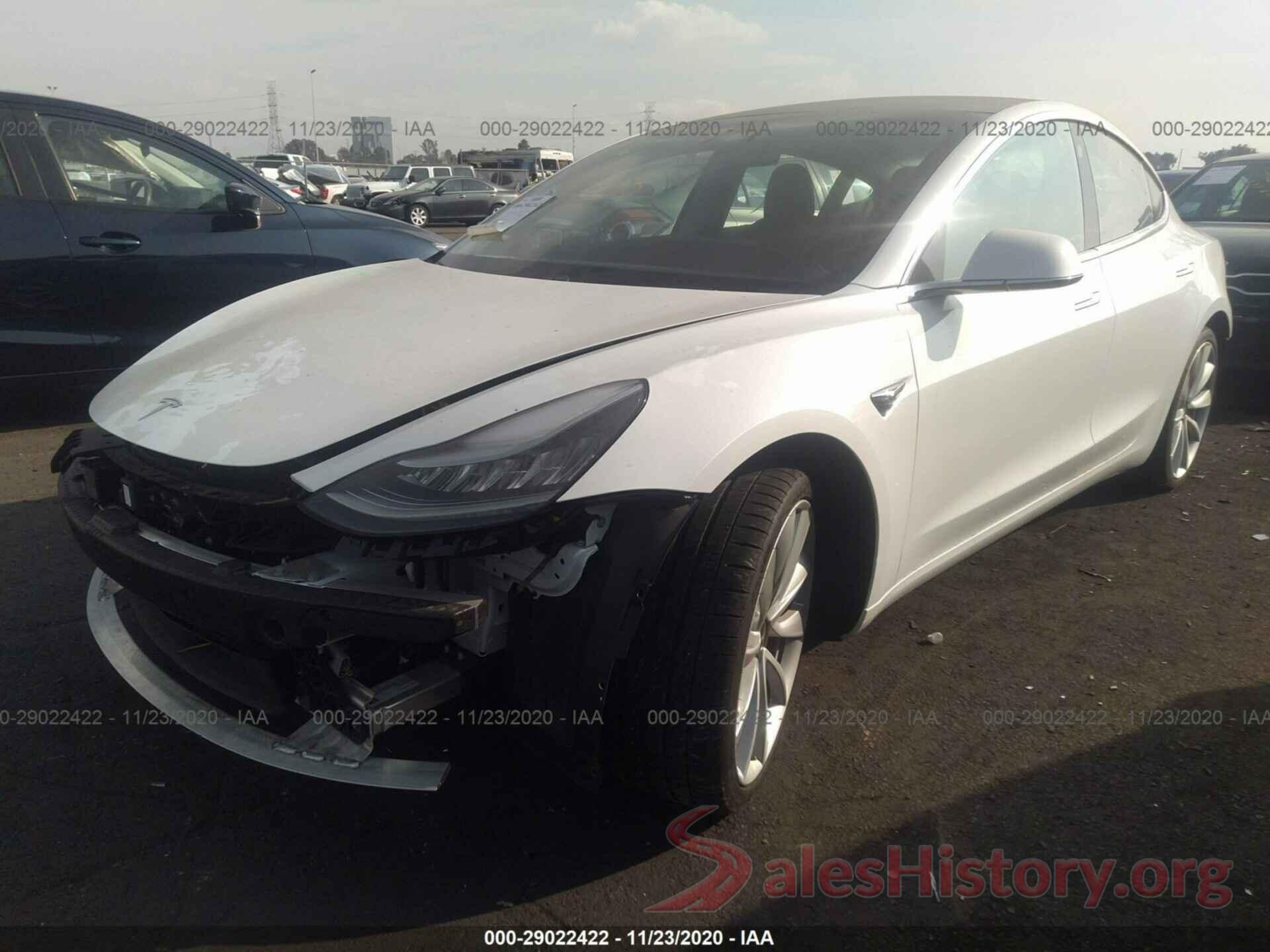 5YJ3E1EB0JF084385 2018 TESLA MODEL 3