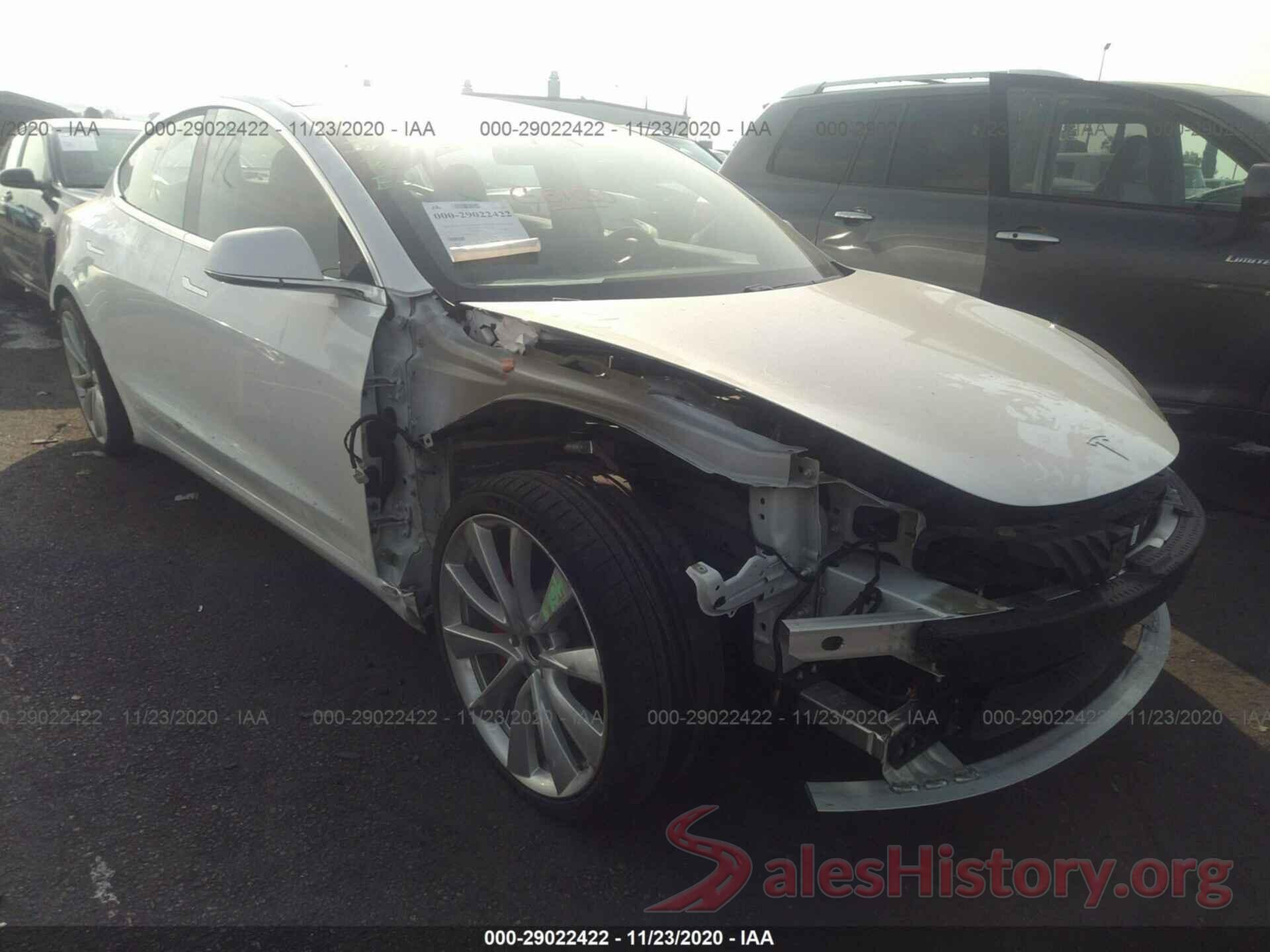 5YJ3E1EB0JF084385 2018 TESLA MODEL 3