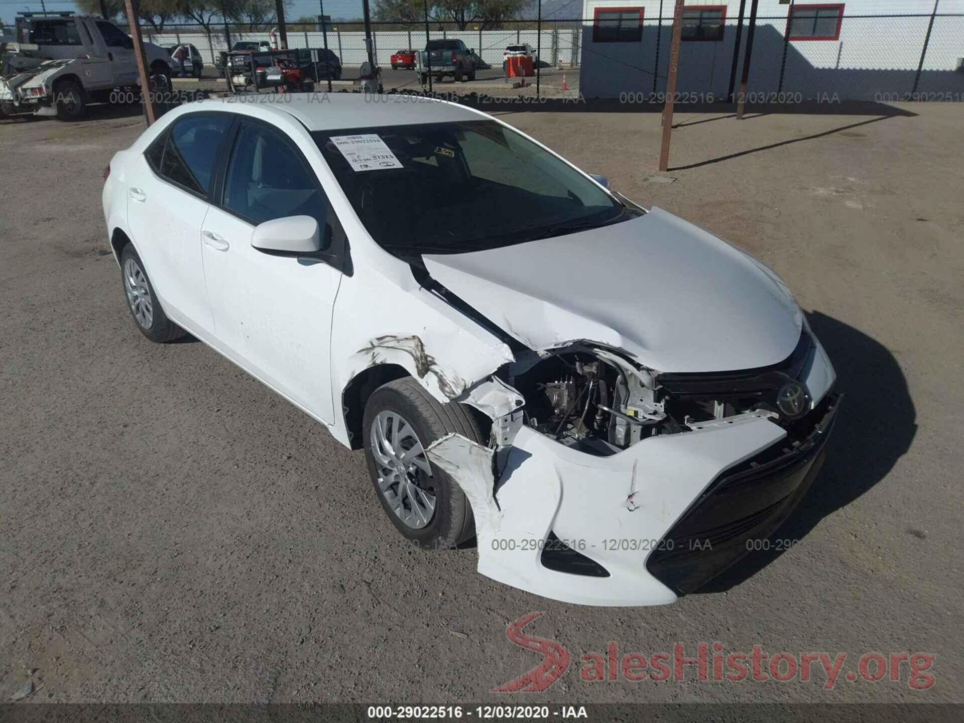 5YFBURHE9HP684596 2017 TOYOTA COROLLA