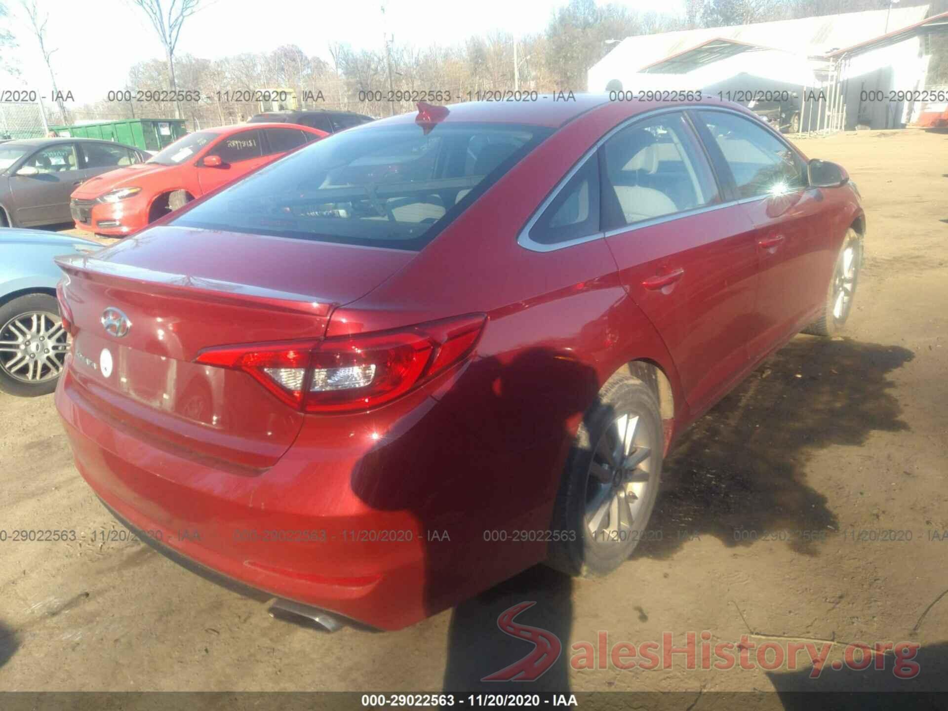 5NPE24AF2HH489851 2017 HYUNDAI SONATA