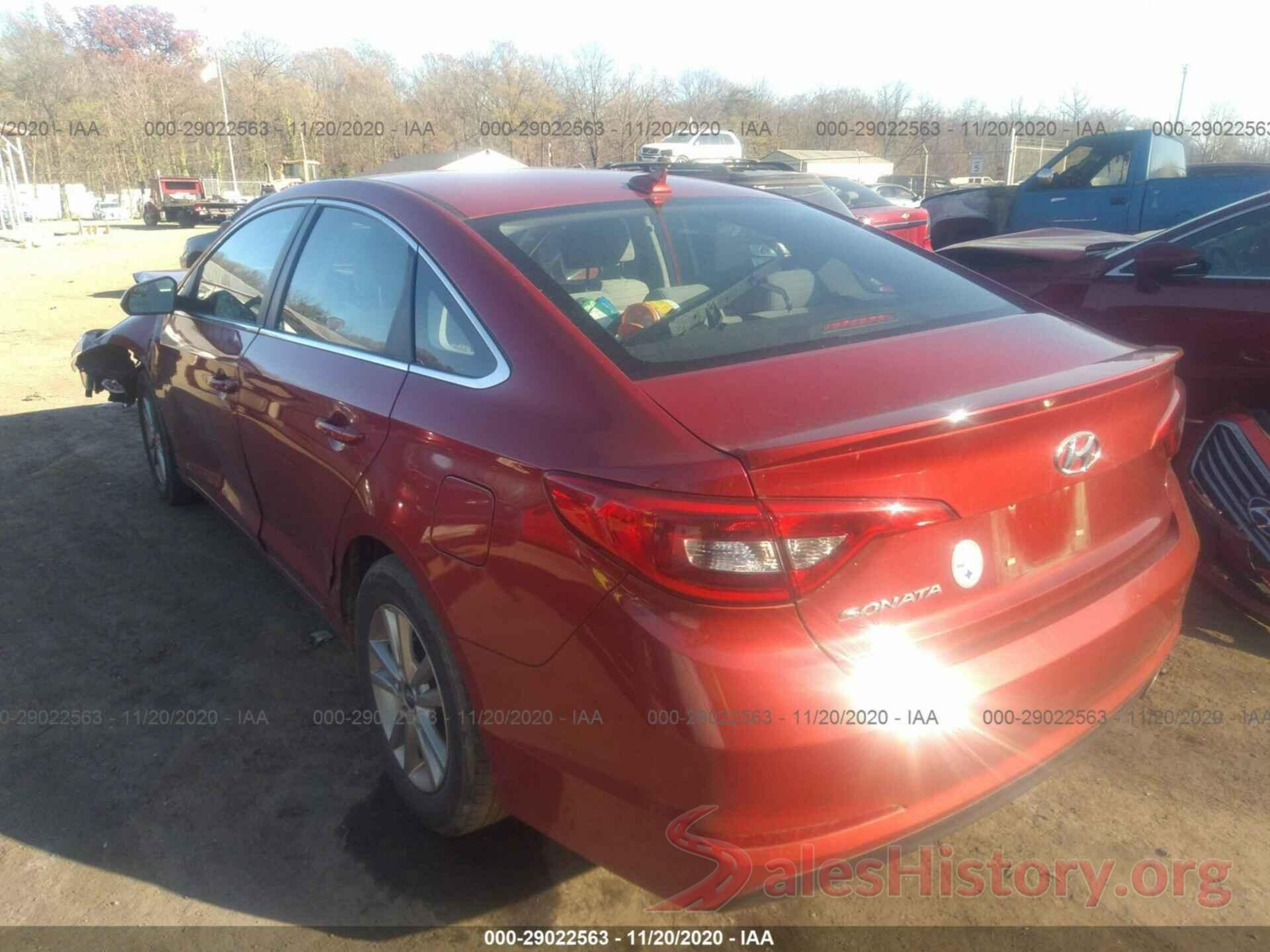 5NPE24AF2HH489851 2017 HYUNDAI SONATA