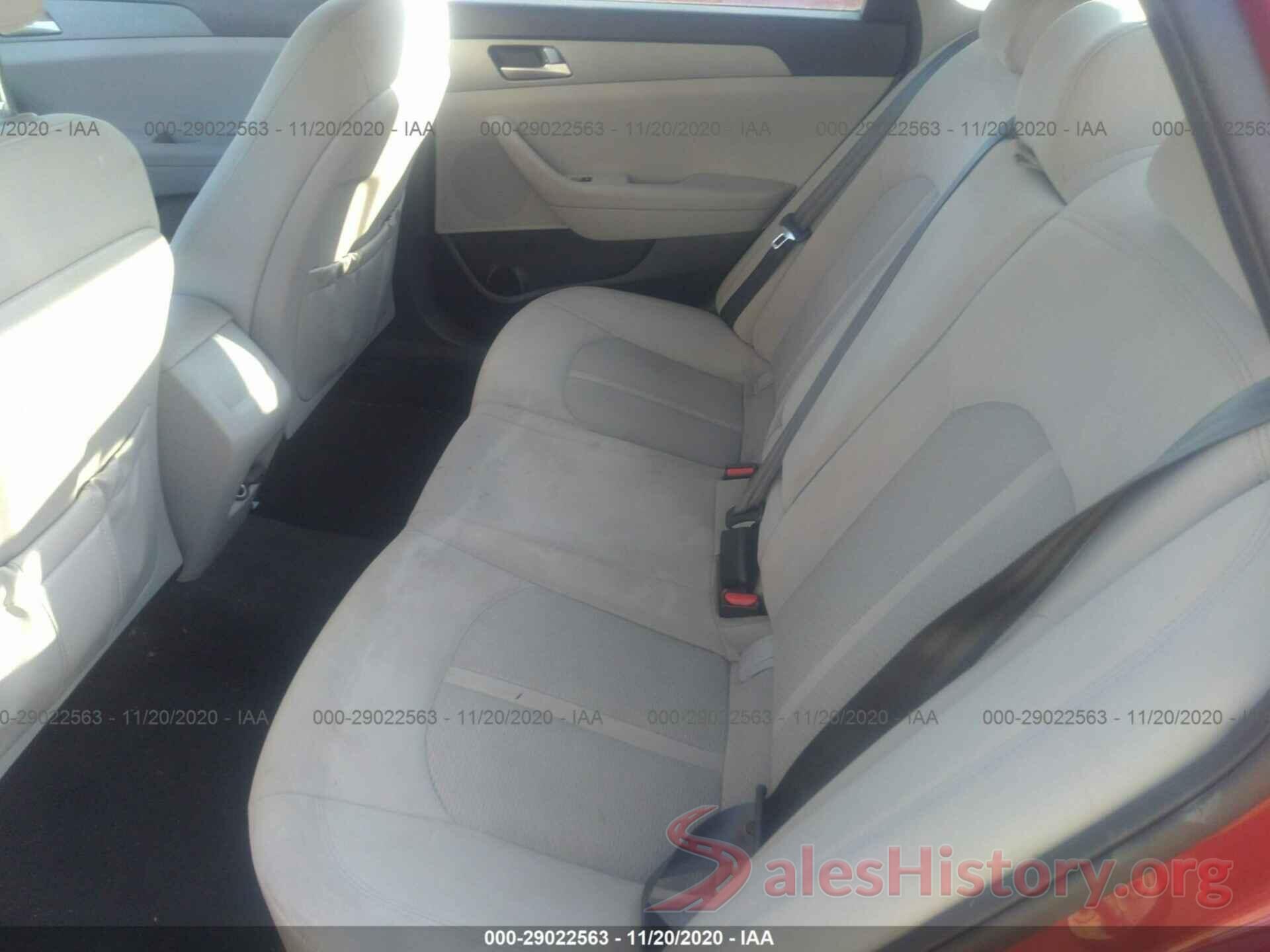 5NPE24AF2HH489851 2017 HYUNDAI SONATA