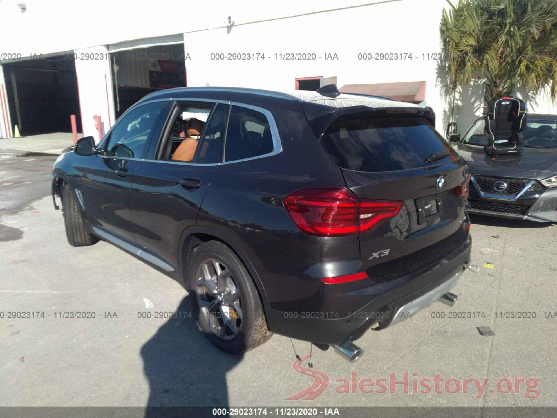 5UXTY3C05M9E10654 2021 BMW X3