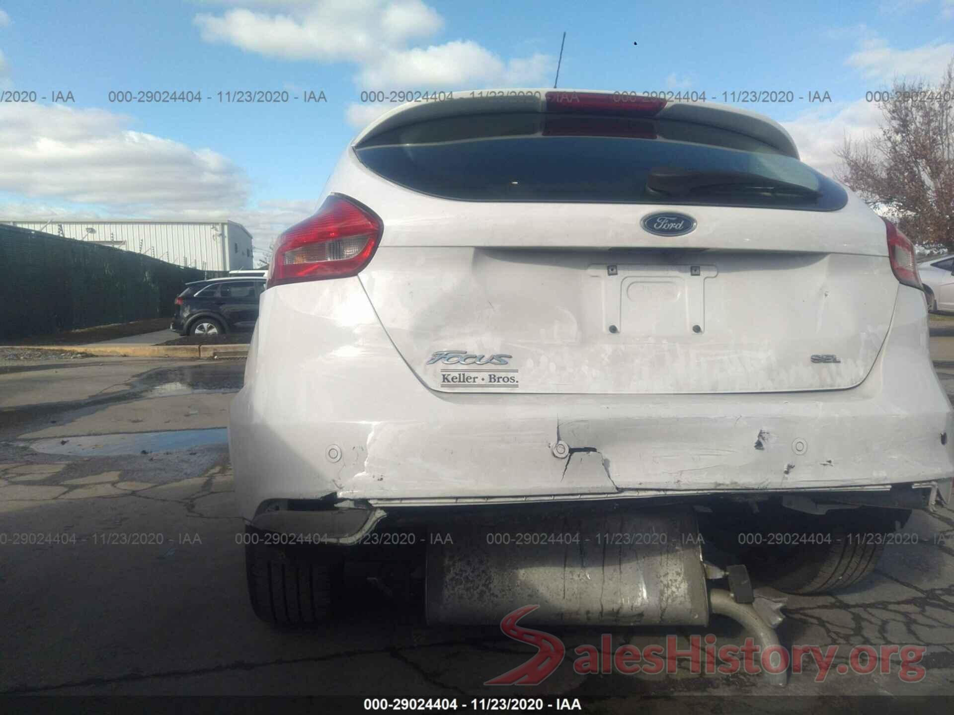 1FADP3M2XJL273589 2018 FORD FOCUS