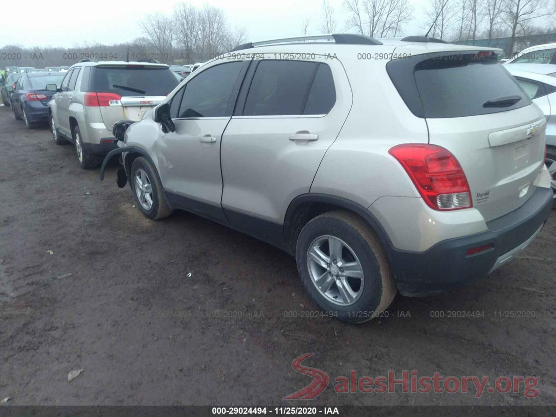 3GNCJLSB6GL280568 2016 CHEVROLET TRAX