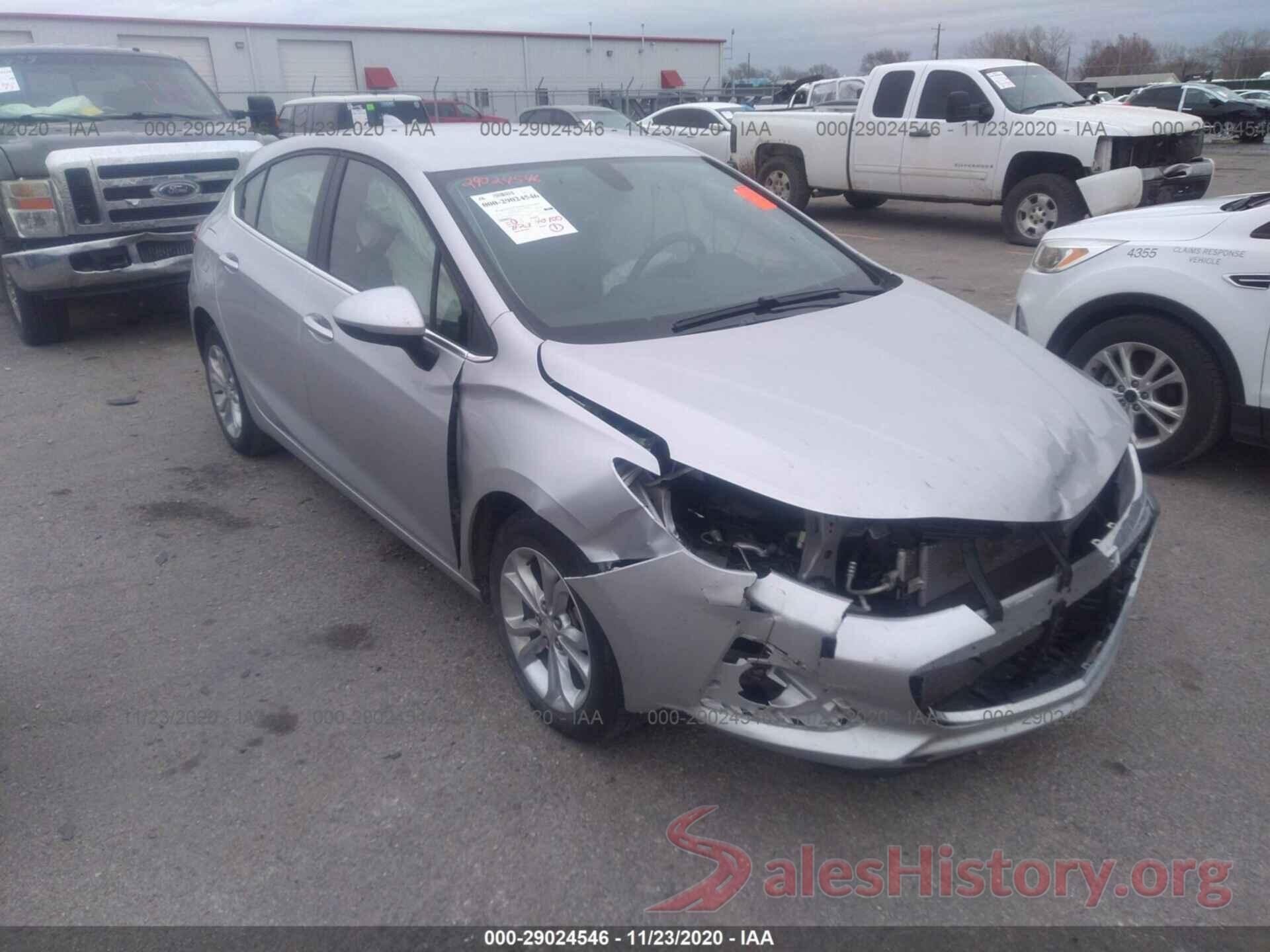 3G1BE6SM8KS543761 2019 CHEVROLET CRUZE