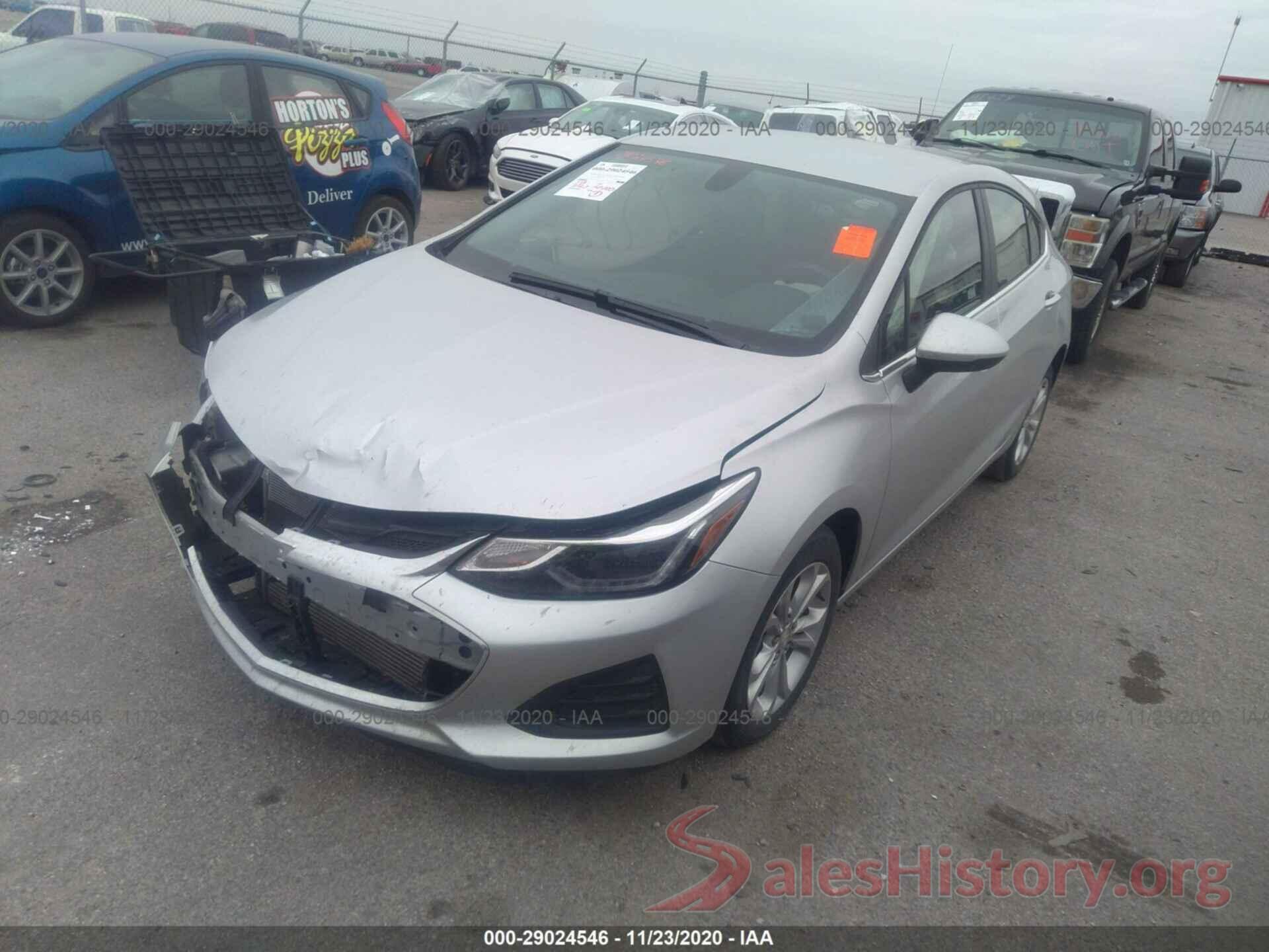 3G1BE6SM8KS543761 2019 CHEVROLET CRUZE