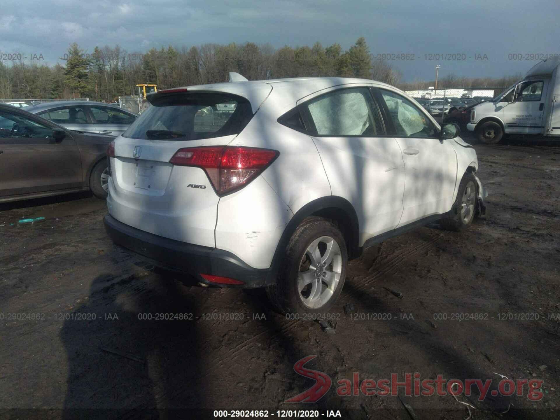 3CZRU6H36GM722636 2016 HONDA HR-V