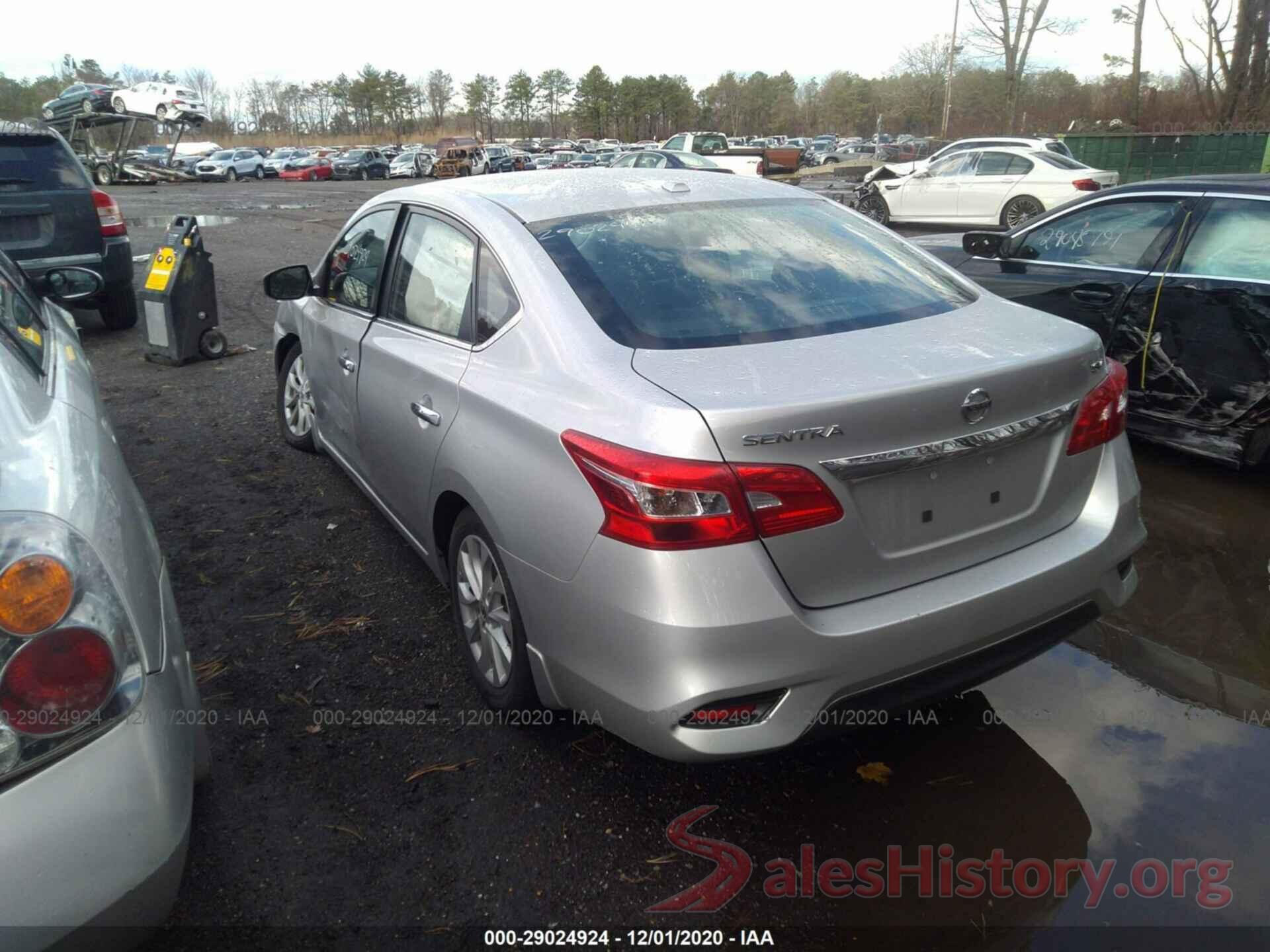 3N1AB7APXKY238498 2019 NISSAN SENTRA