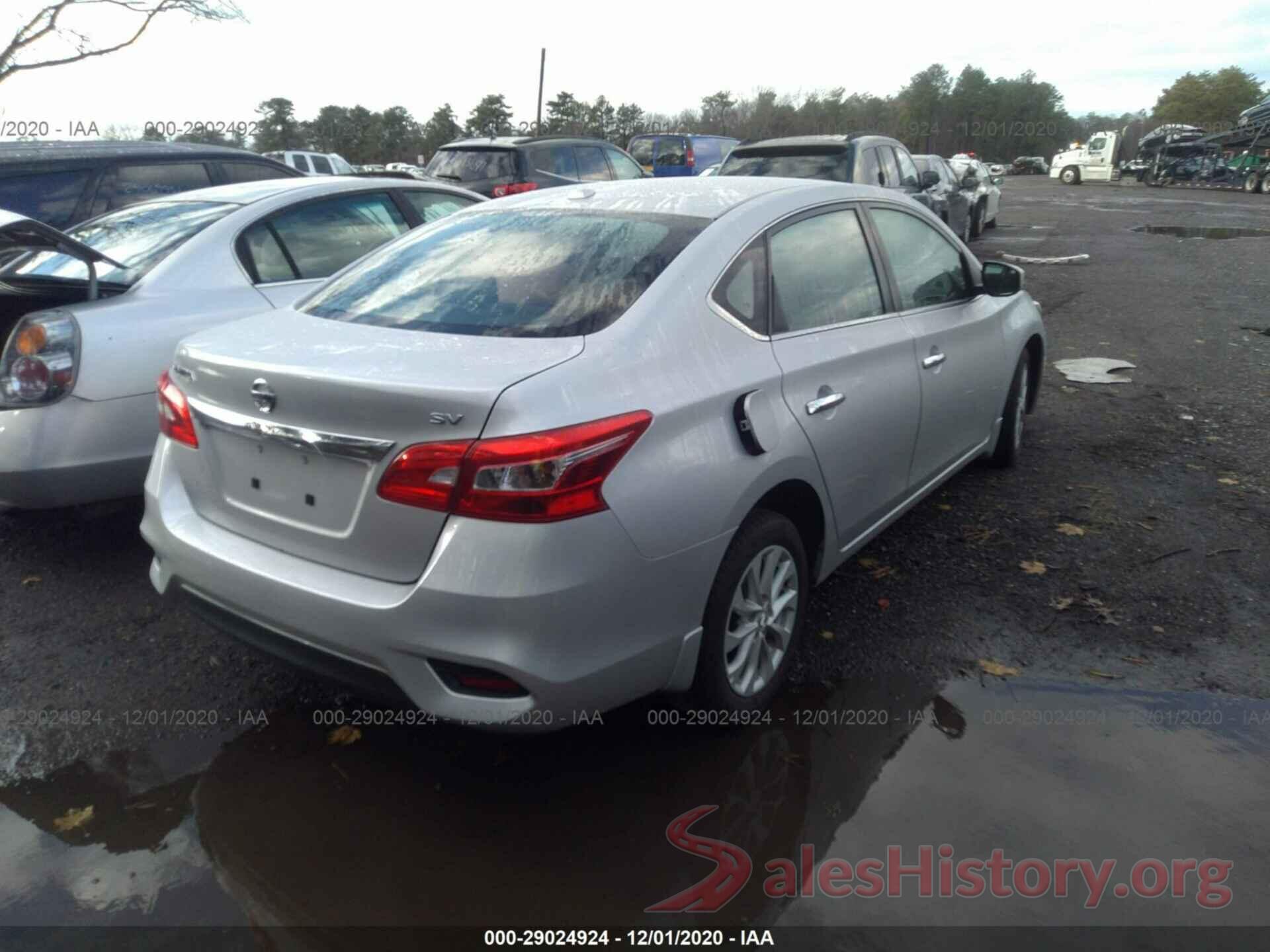 3N1AB7APXKY238498 2019 NISSAN SENTRA