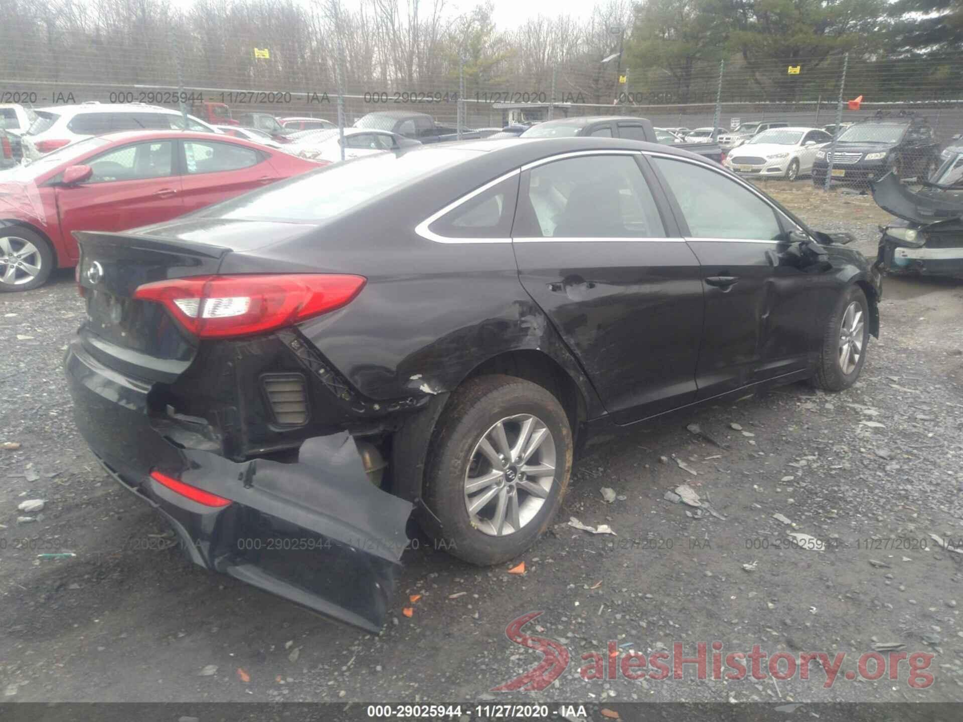 5NPE24AF7GH395432 2016 HYUNDAI SONATA