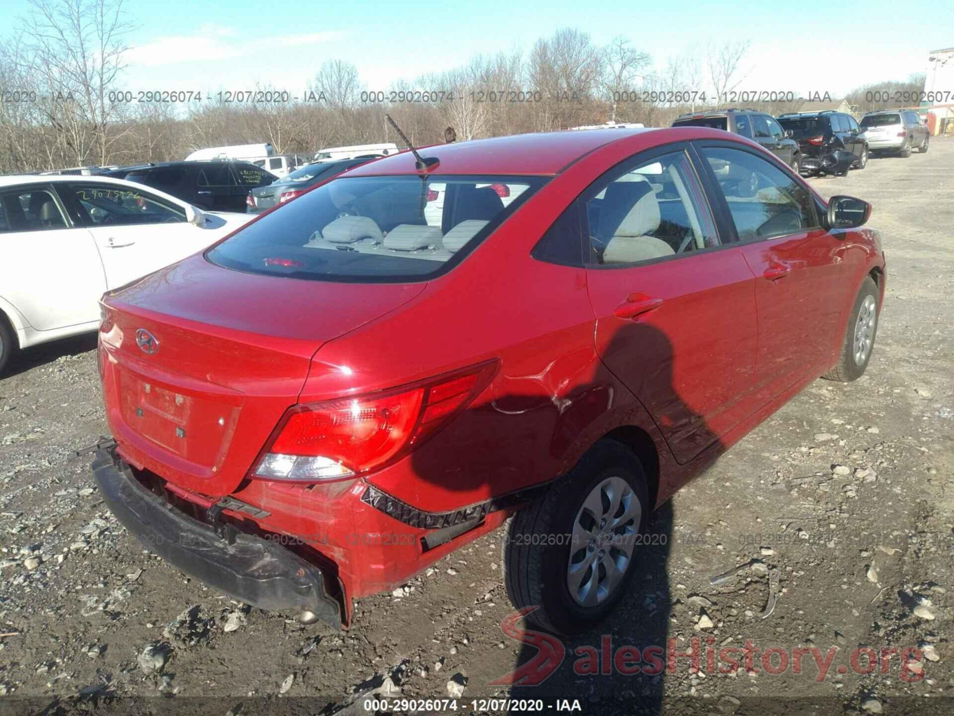 KMHCT4AE8HU337425 2017 HYUNDAI ACCENT