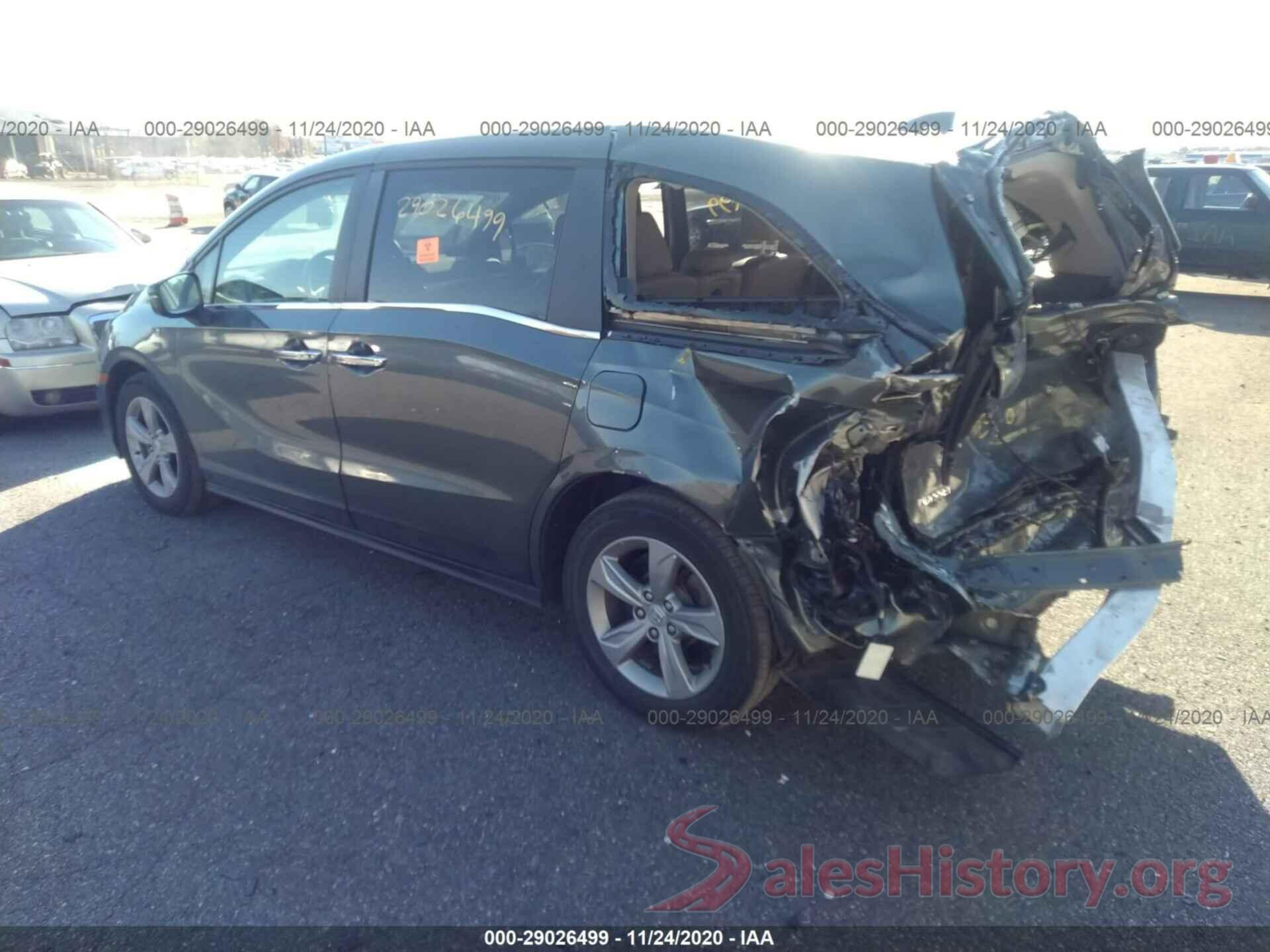 5FNRL6H74JB060689 2018 HONDA ODYSSEY