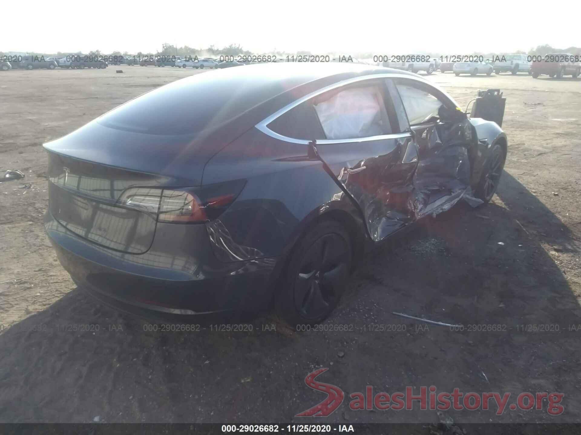 5YJ3E1EA7JF051651 2018 TESLA MODEL 3