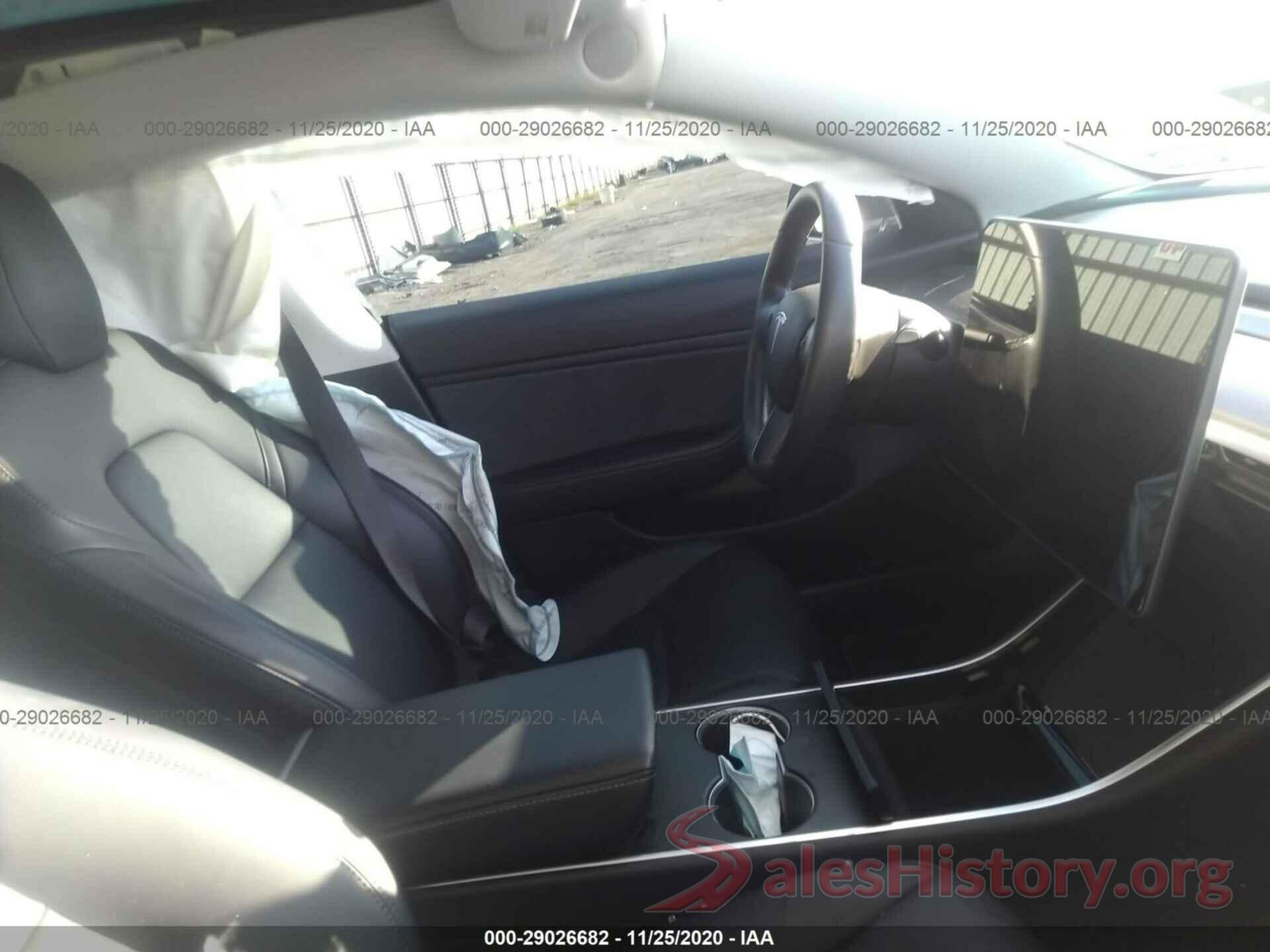 5YJ3E1EA7JF051651 2018 TESLA MODEL 3