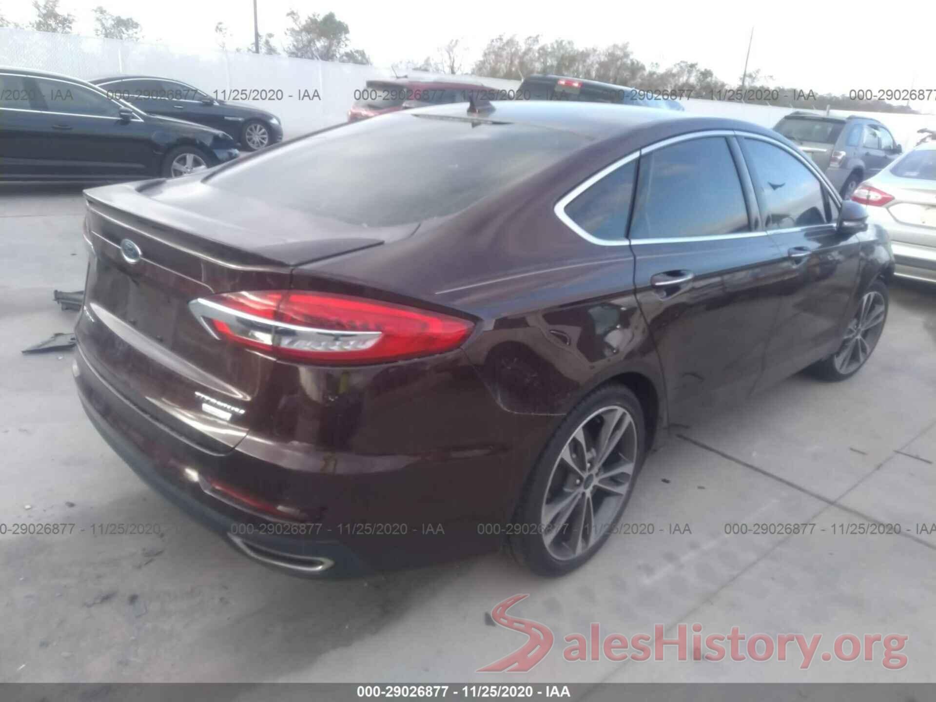 3FA6P0K94KR171649 2019 FORD FUSION