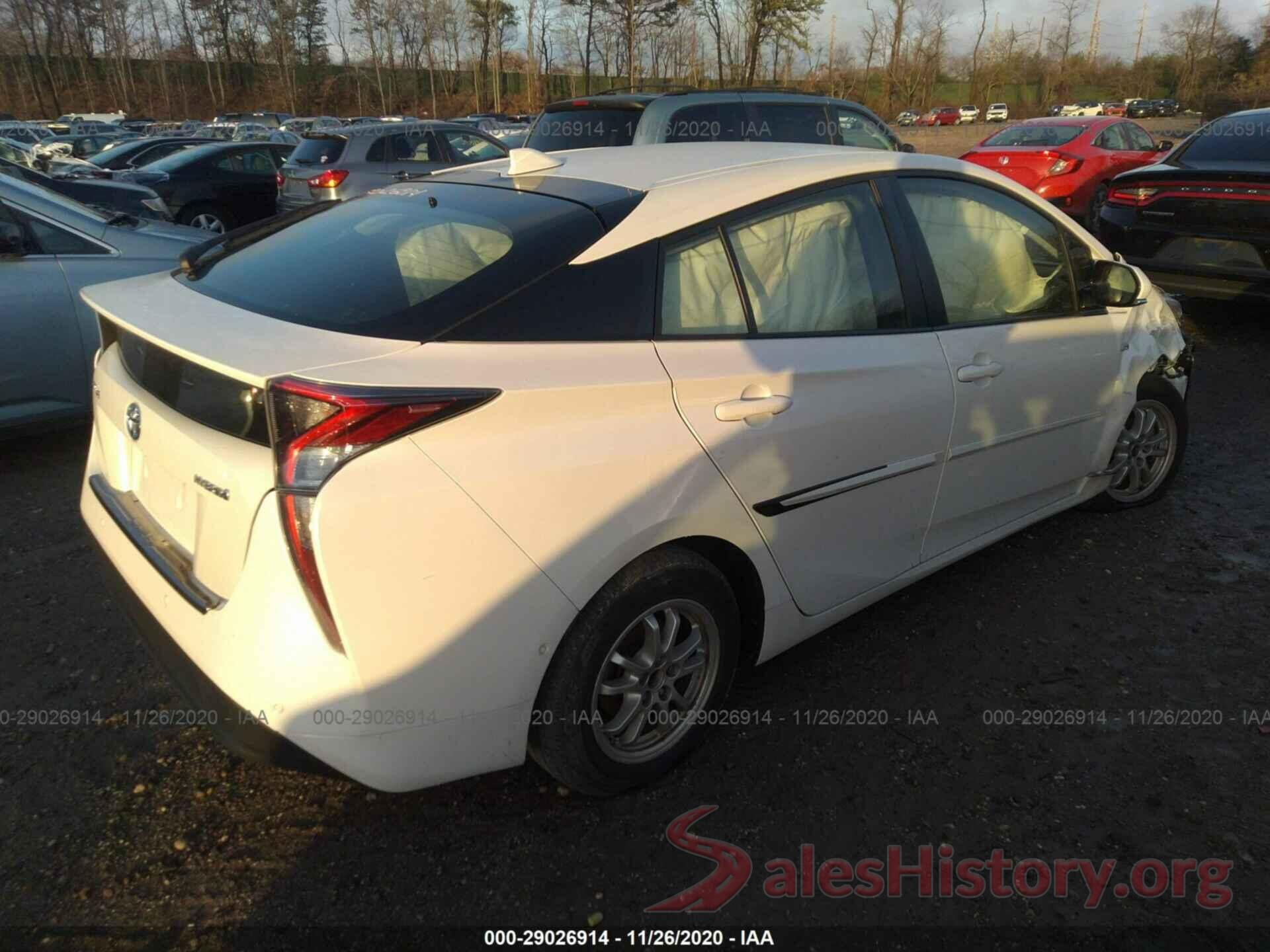 JTDKBRFU7H3051863 2017 TOYOTA PRIUS