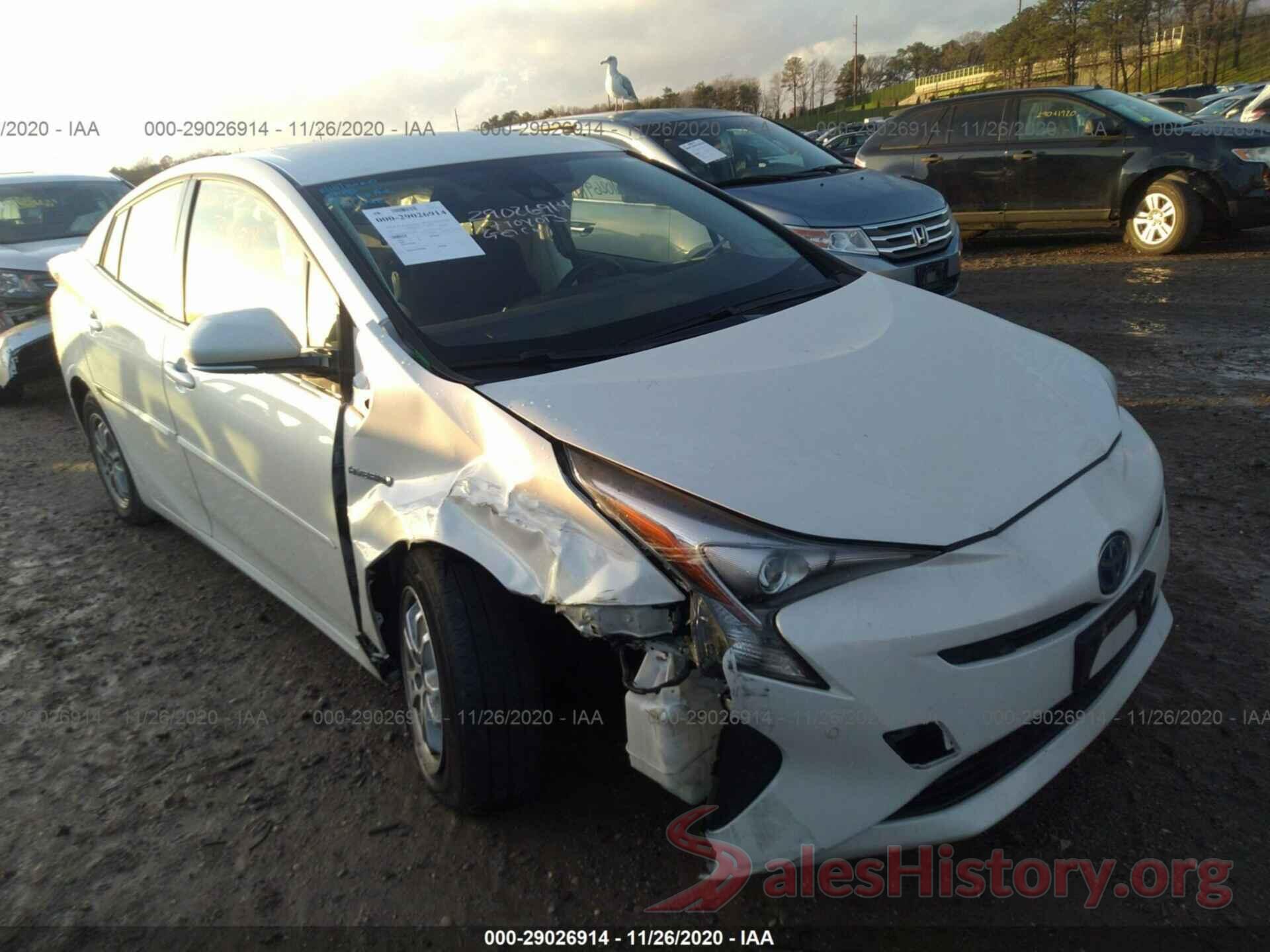 JTDKBRFU7H3051863 2017 TOYOTA PRIUS