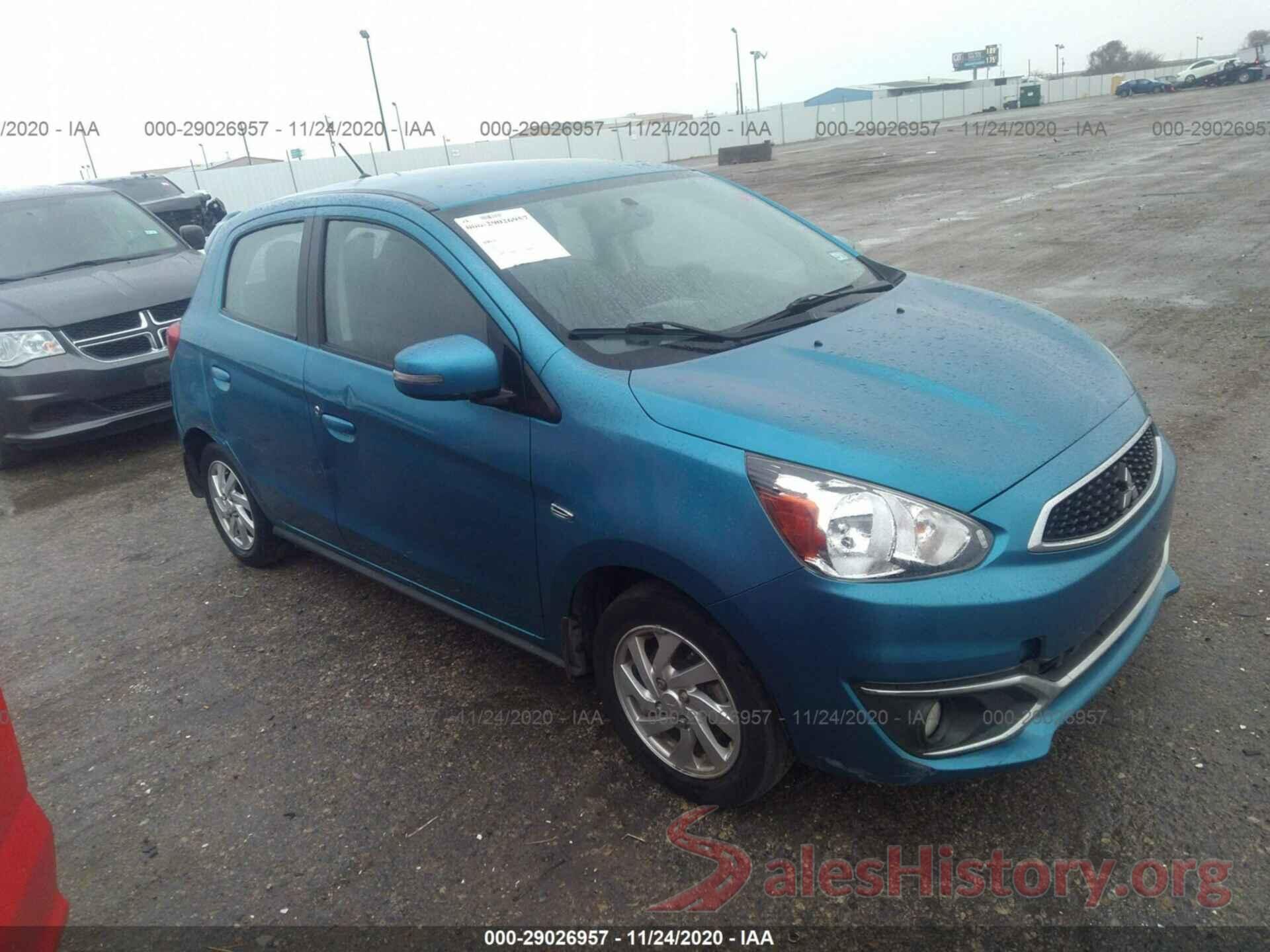 ML32A4HJ7HH005402 2017 MITSUBISHI MIRAGE