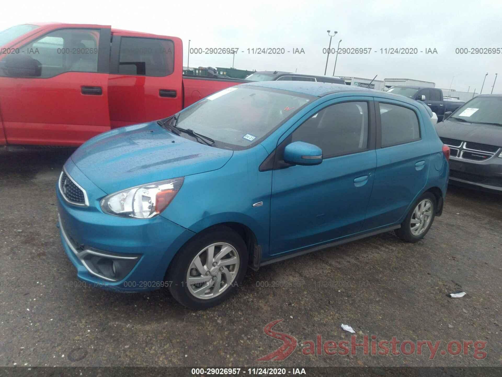 ML32A4HJ7HH005402 2017 MITSUBISHI MIRAGE