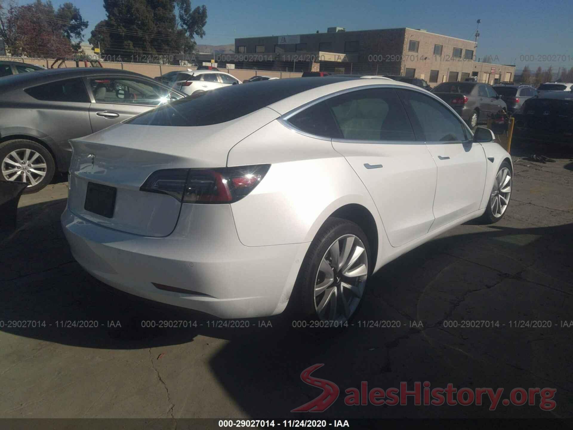 5YJ3E1EA3KF436206 2019 TESLA MODEL 3