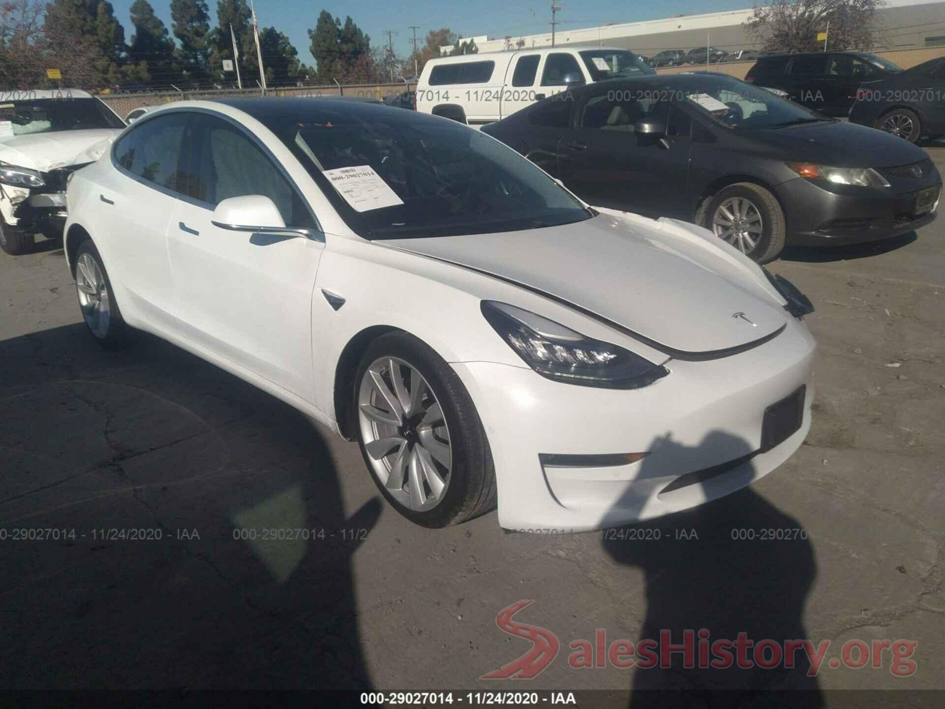 5YJ3E1EA3KF436206 2019 TESLA MODEL 3