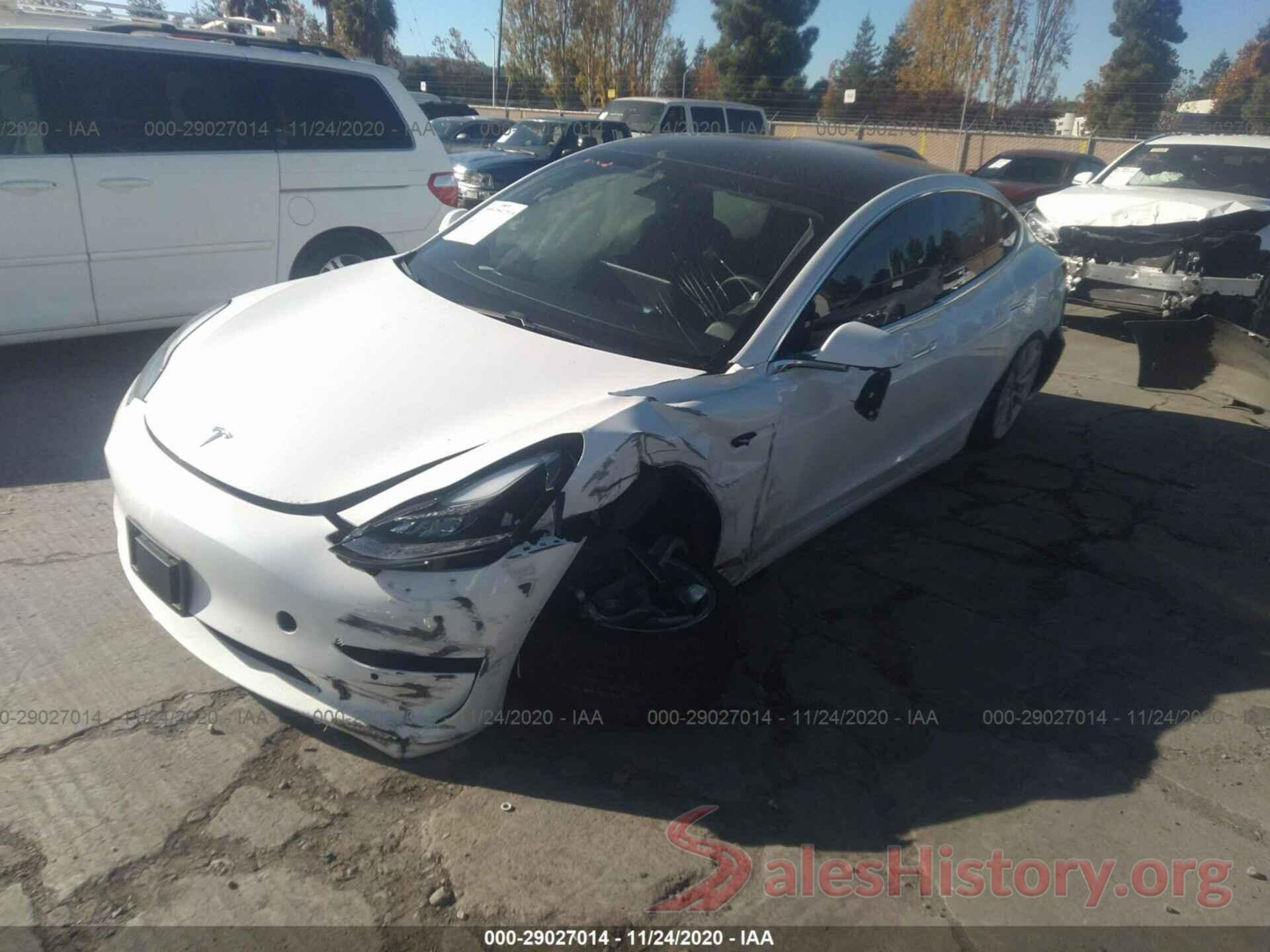 5YJ3E1EA3KF436206 2019 TESLA MODEL 3