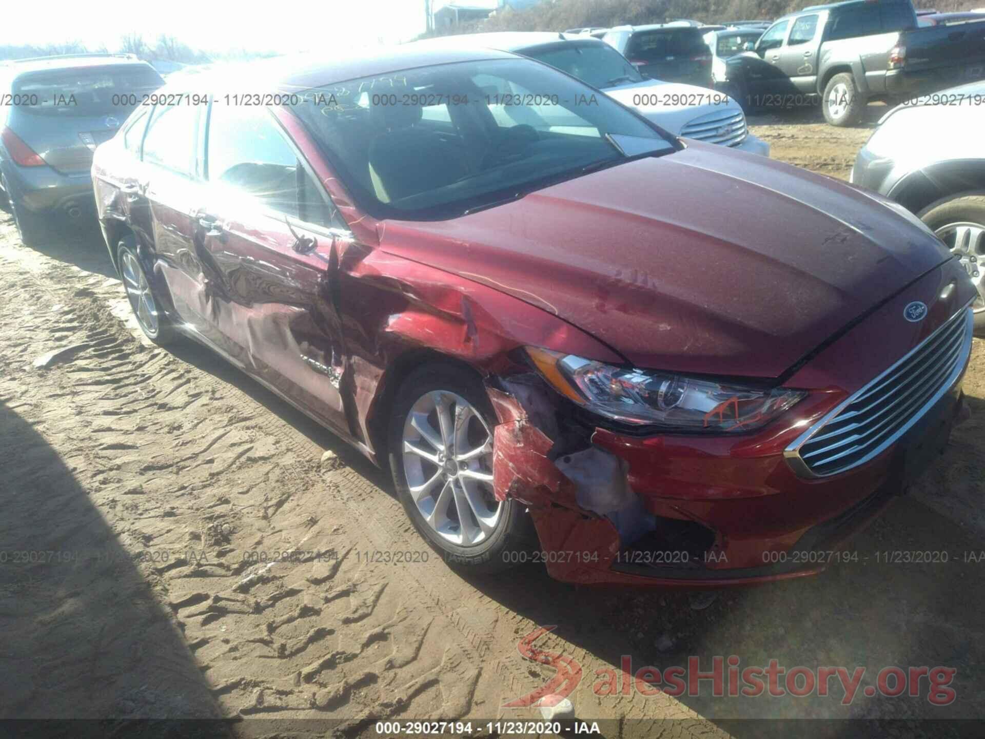 3FA6P0LU8KR242676 2019 FORD FUSION HYBRID