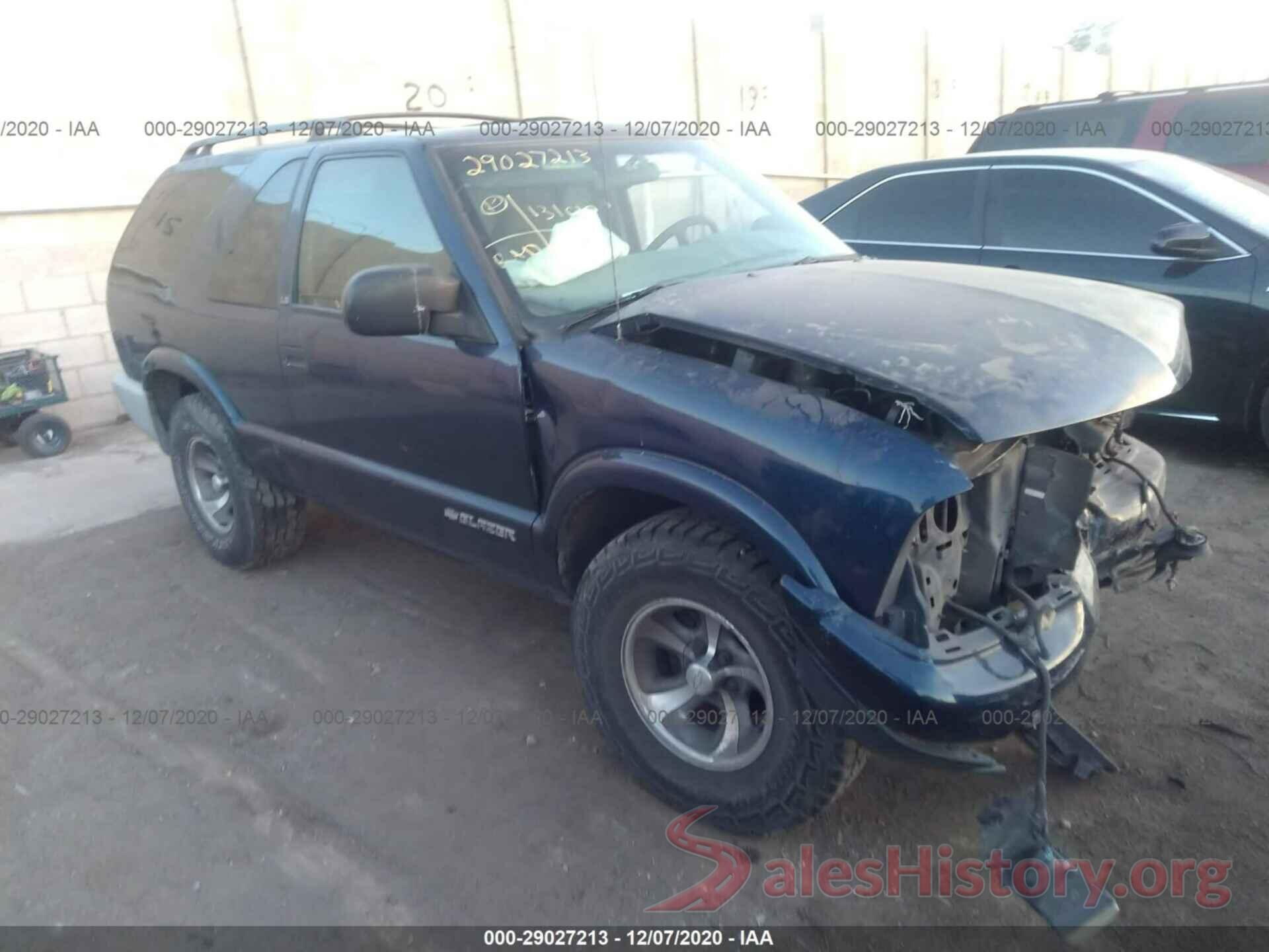 1GNCS18W02K181038 2002 CHEVROLET BLAZER