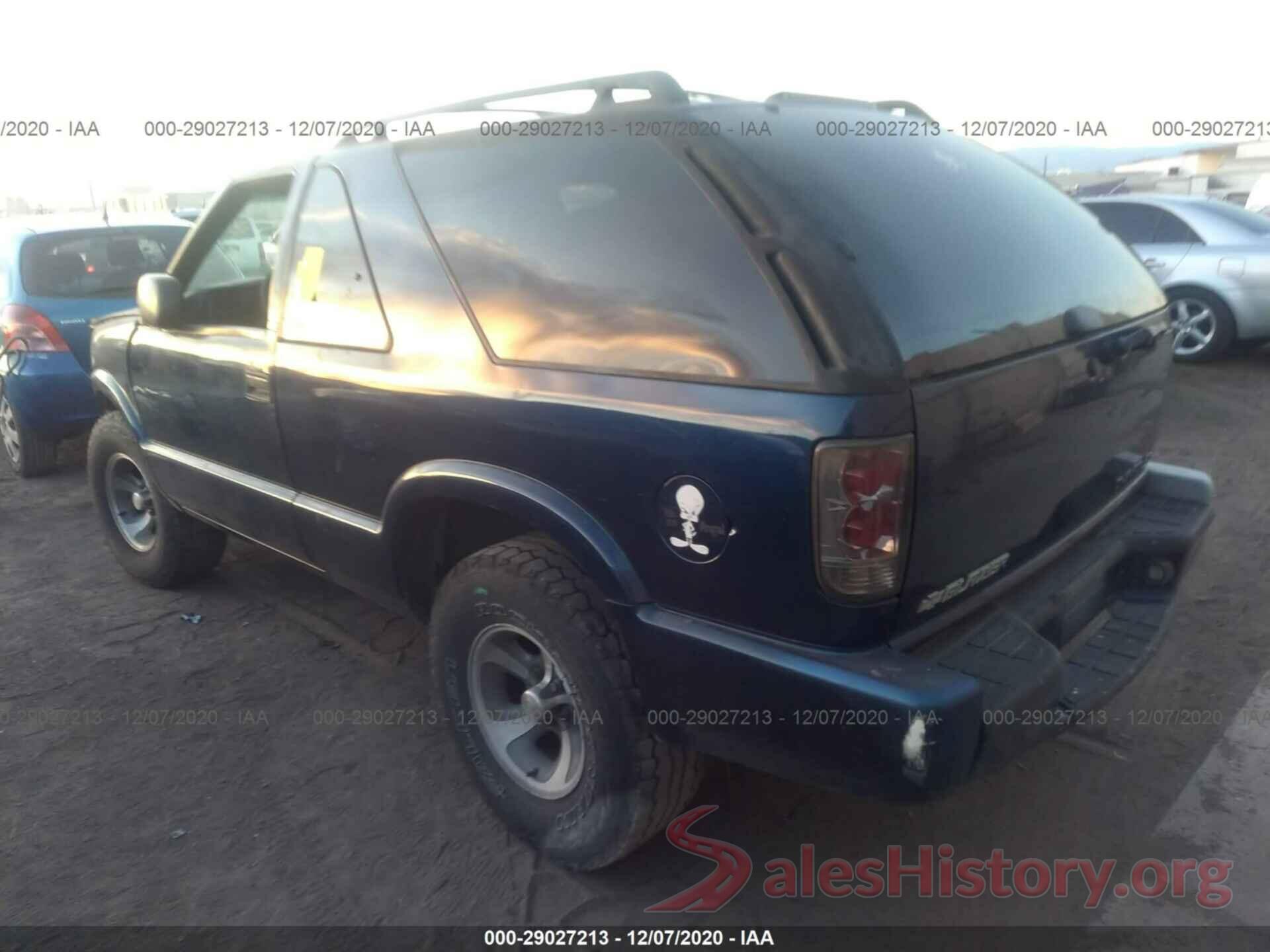 1GNCS18W02K181038 2002 CHEVROLET BLAZER